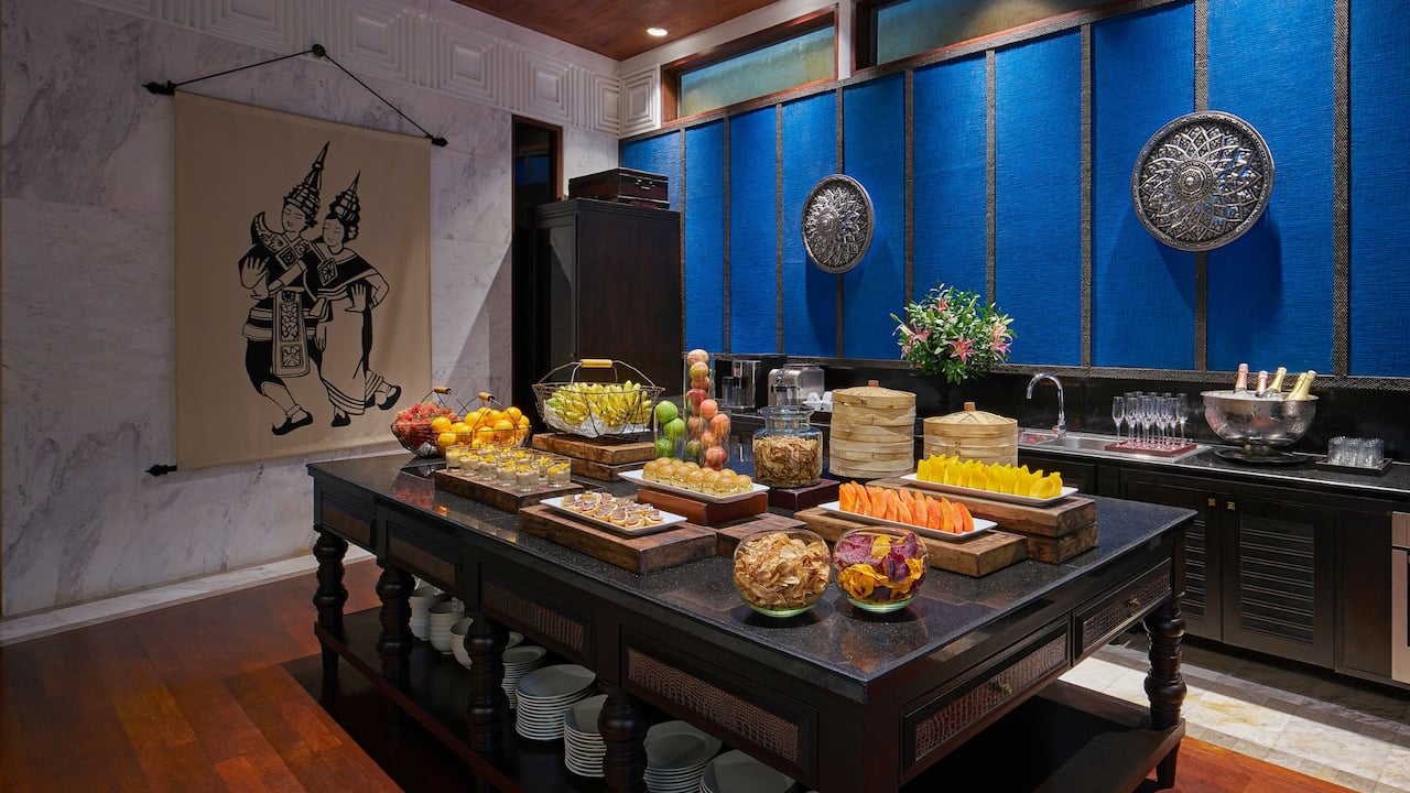 Luxury 5-star Hotel in Siem Reap Open kitchen