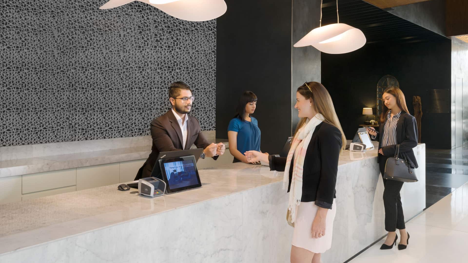 Hyatt Place Dubai Wasl District Guests Check In