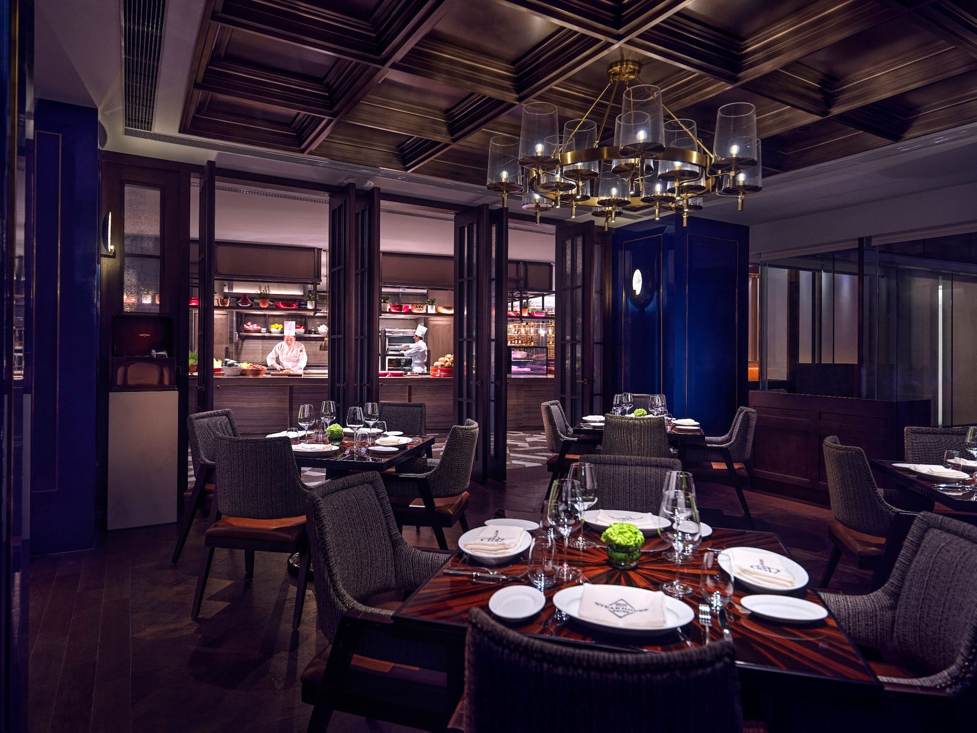 Grand Hyatt Hangzhou Grand Hyatt Steakhouse Dining Area