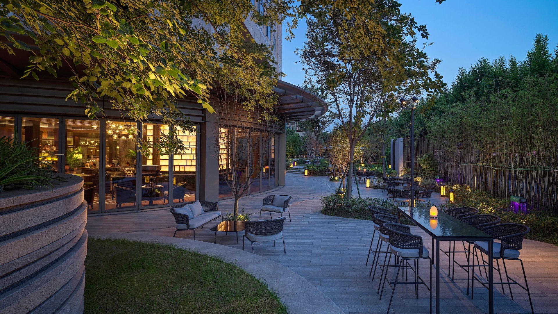 Grand Hyatt Hangzhou Patio Garden
