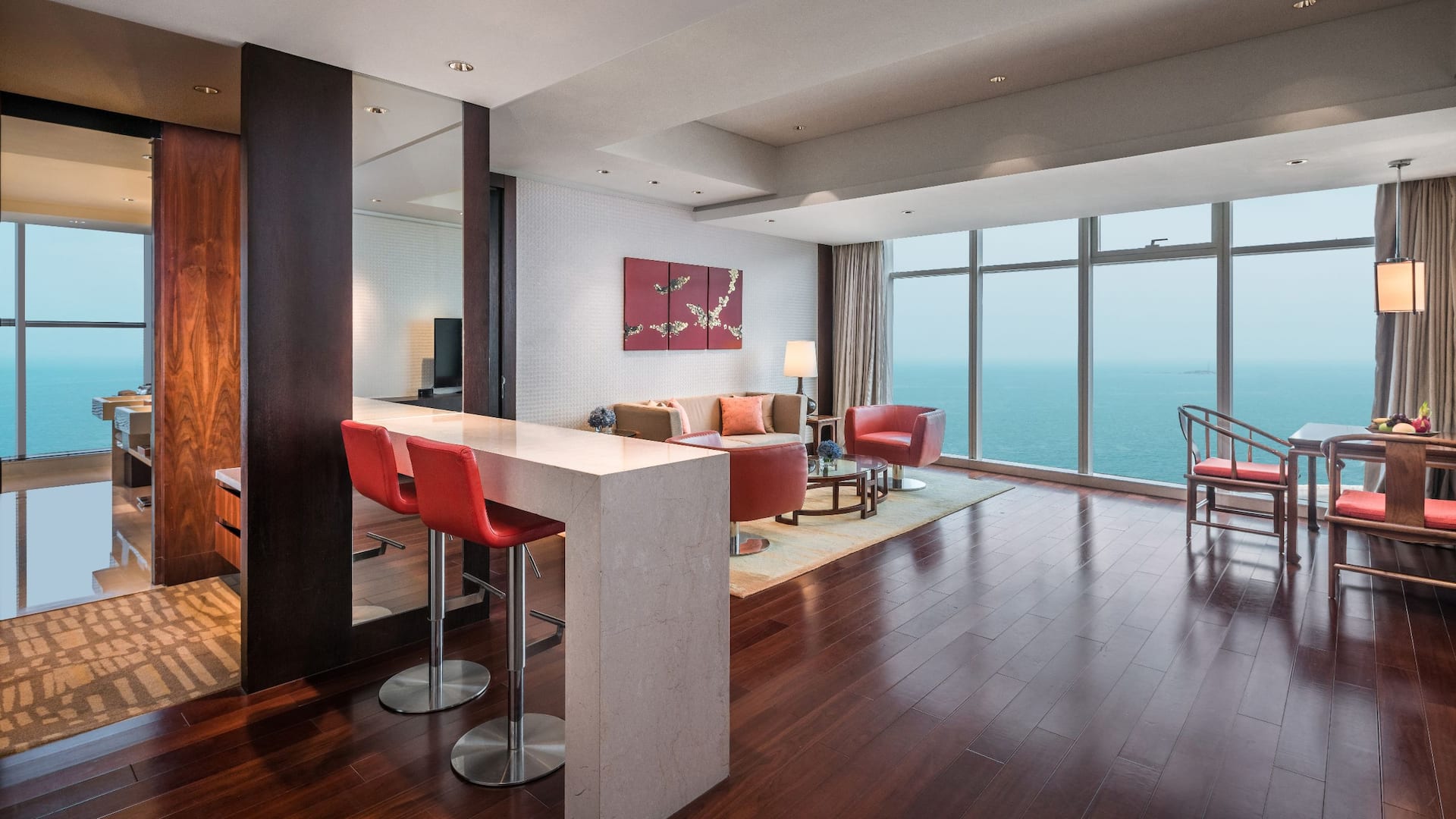 Hyatt Regency Qingdao Regency Suite Twin Living Room