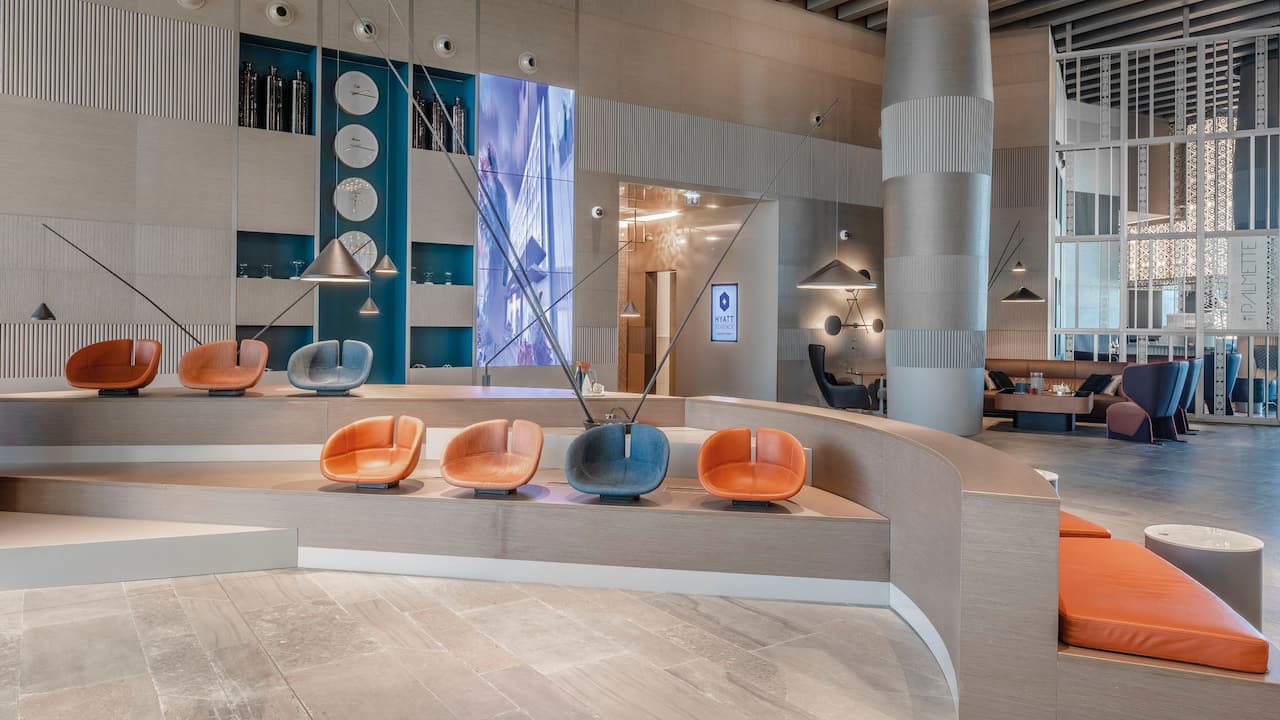 Lobby connecting area