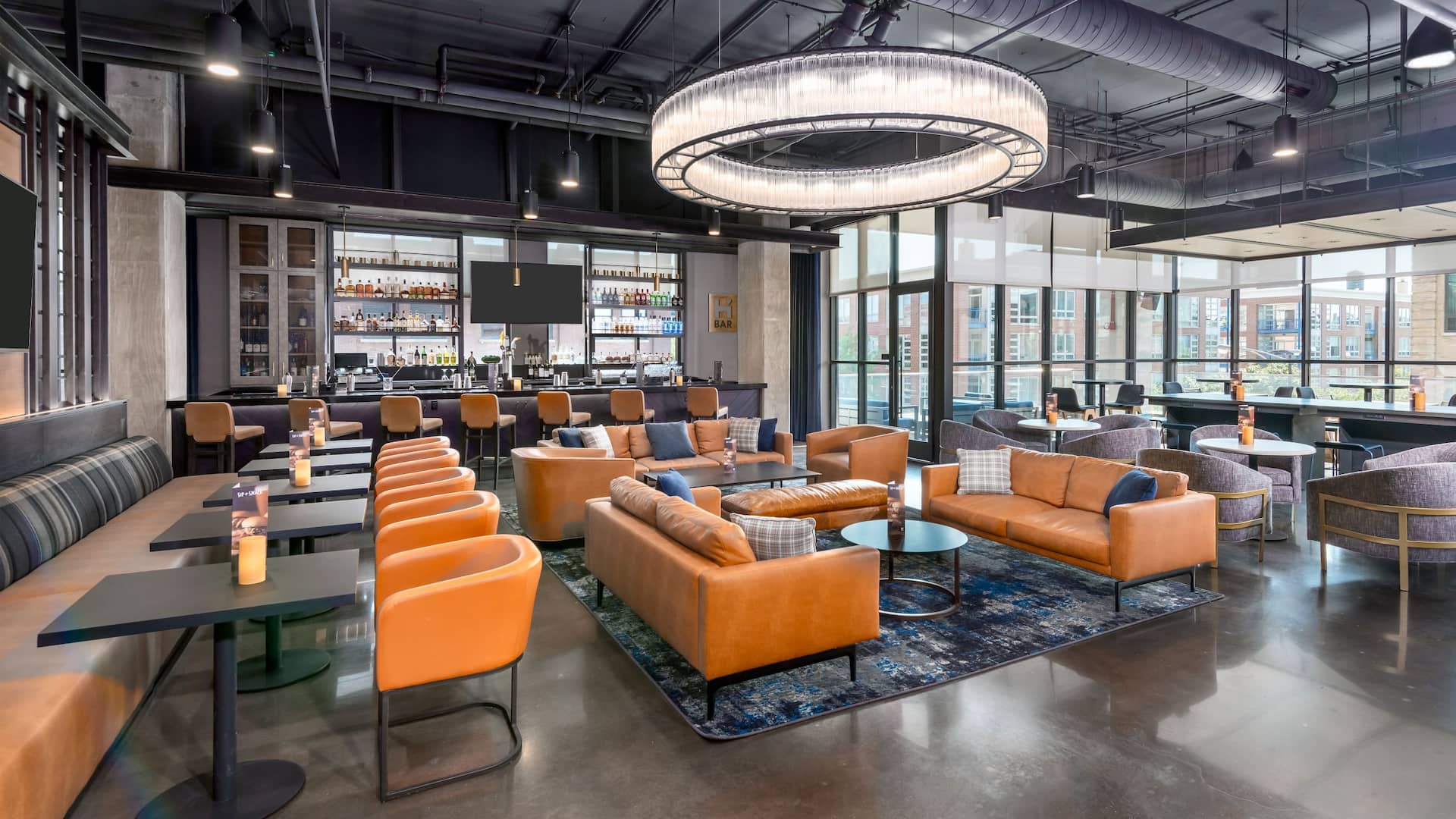 Hyatt House H Bar Seating