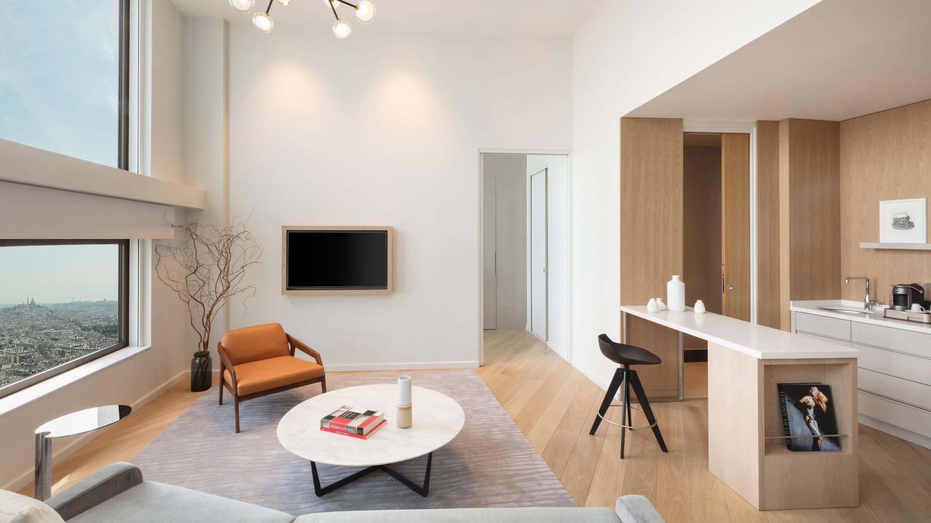 Hyatt Regency Paris Étoile Loft Living Room