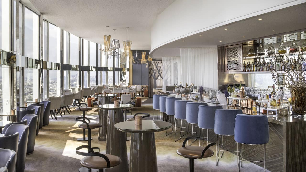 Windo Skybar Floor Plan - Hyatt Regency Paris Etoile 