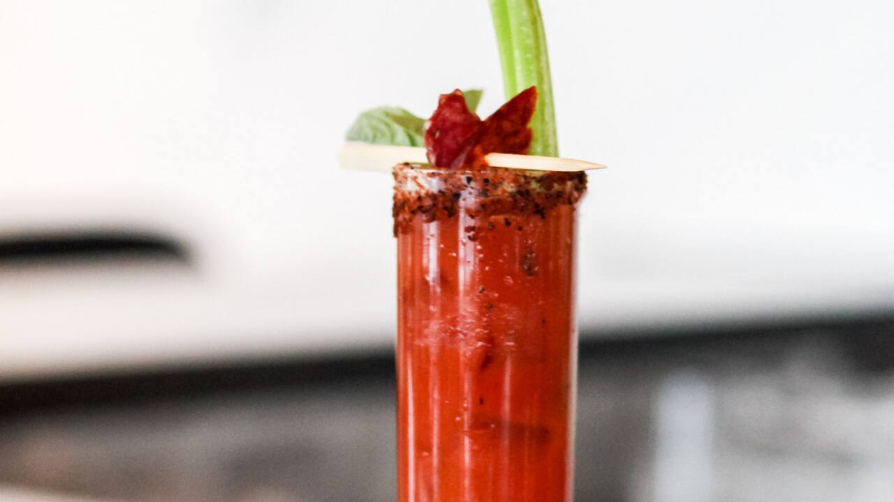 Bloody Caesar Cocktail