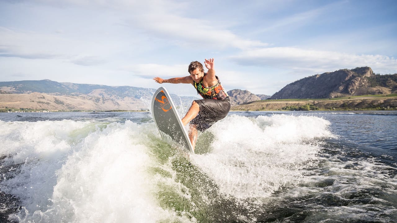 Wake boarding