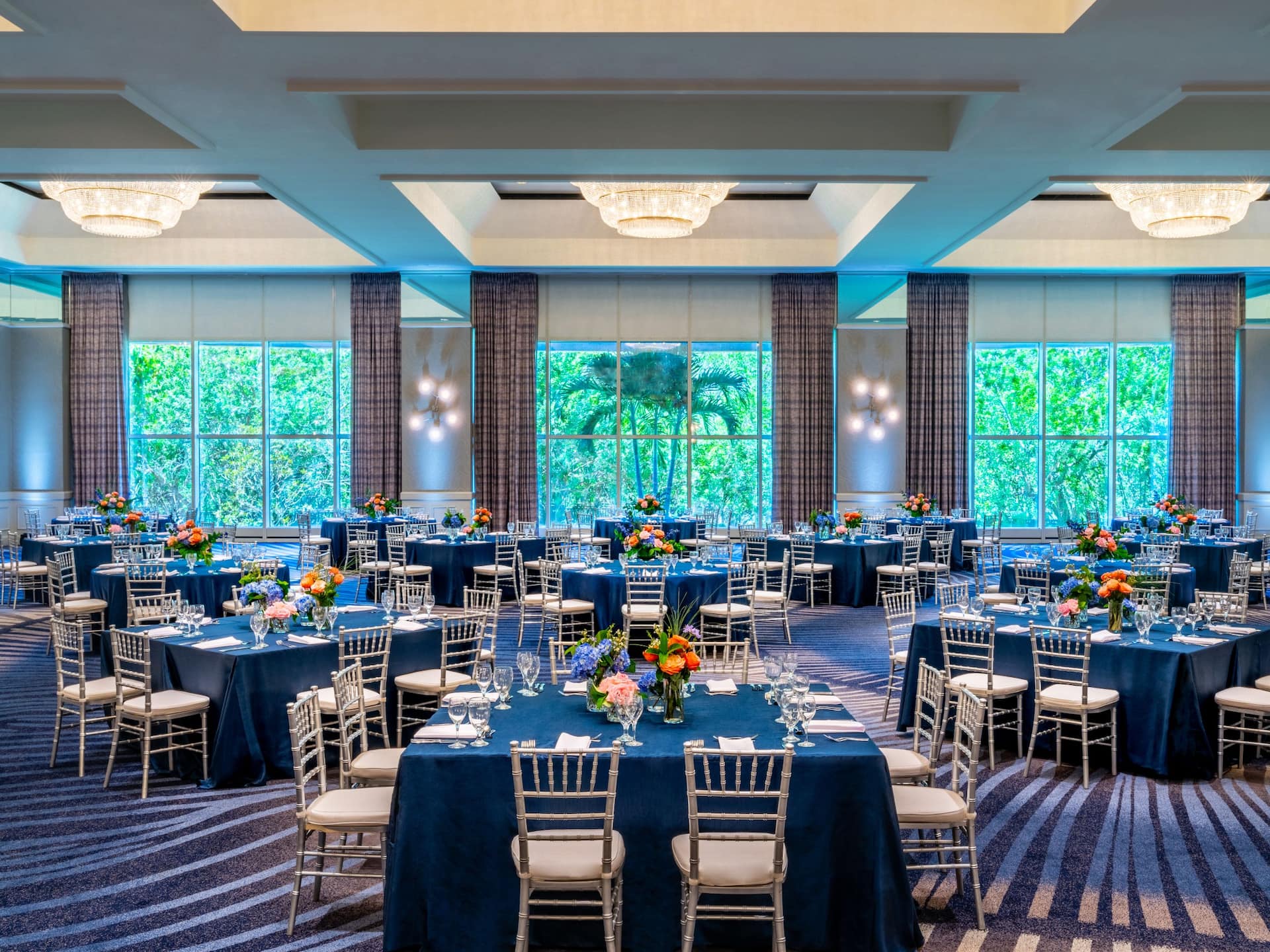 Grand Hyatt Tampa Bay Audubon Ballroom Social Setup