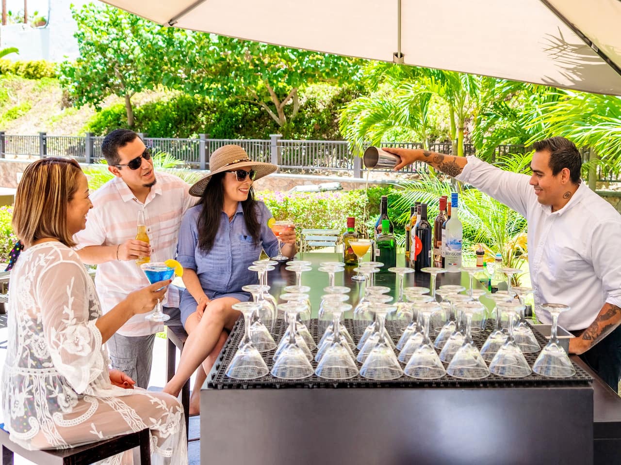 Patio drinks