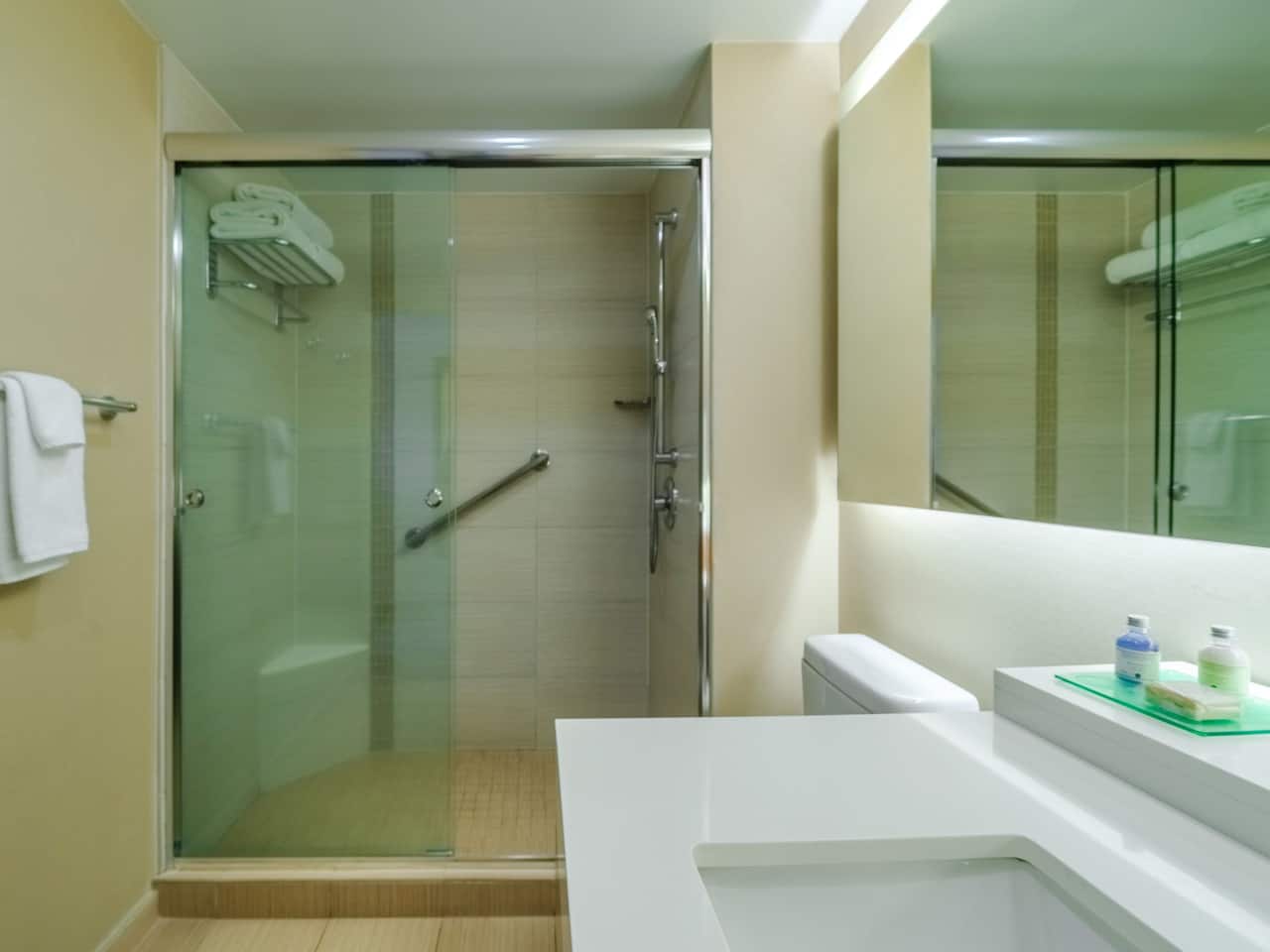 Shower at Hyatt Place Los Cabos Rooms