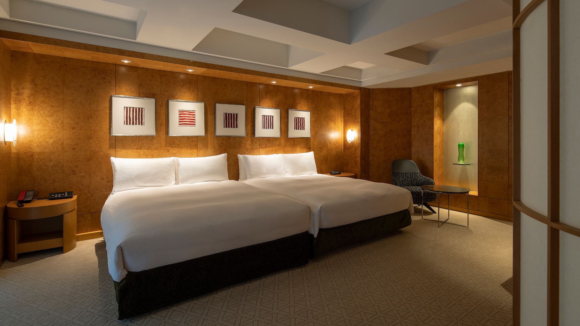 Grand Hyatt Fukuoka Diplomatic Suite Two Double Beds