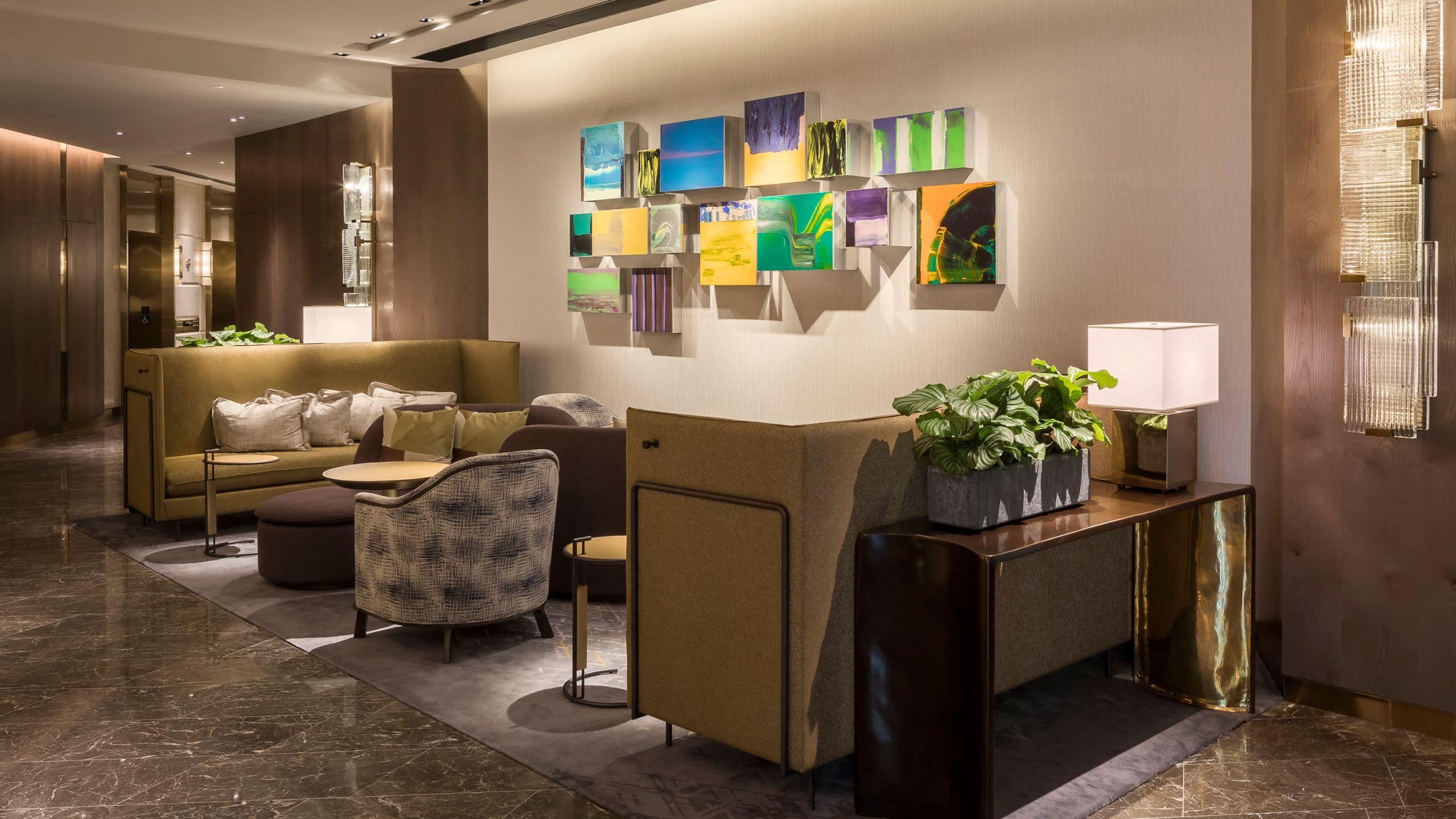 Hyatt Centric Victoria Harbour Hong Kong Lobby Seating