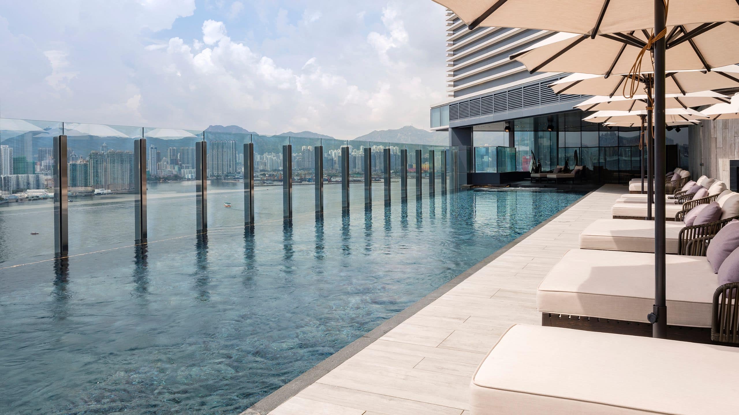 Hyatt Centric Victoria Harbour Hong Kong Outdoor Swimming Pool