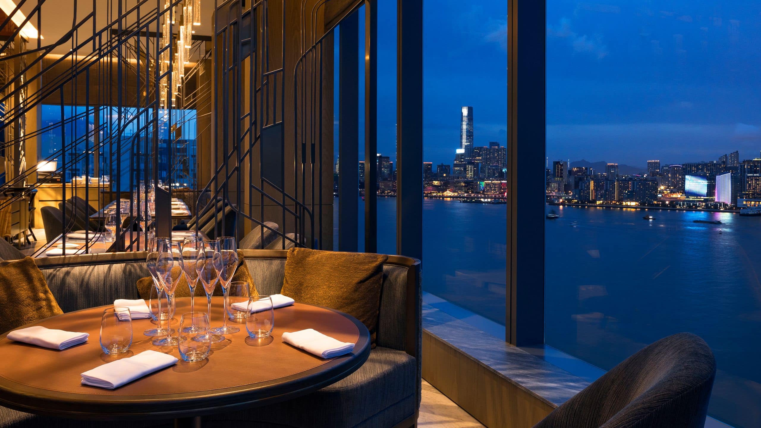 Hyatt Centric Victoria Harbour Hong Kong Cruise Seating with View