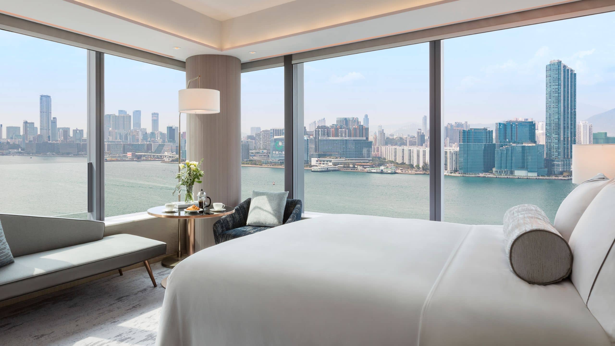 Hyatt Centric Victoria Harbour Hong Kong Club Deluxe Harbourfront Guestroom