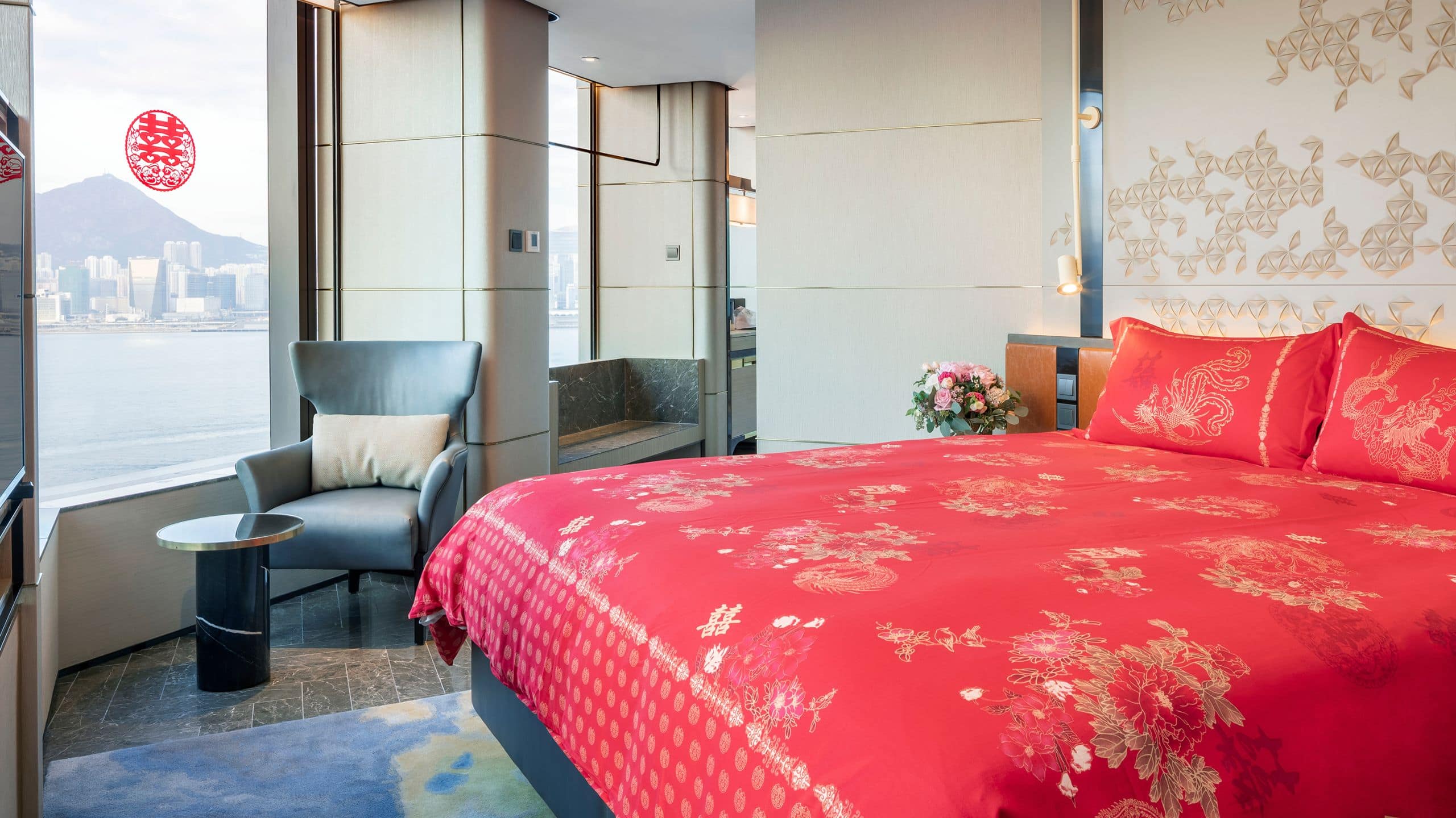 Hyatt Centric Victoria Harbour Hong Kong Harbour View Suite Wedding