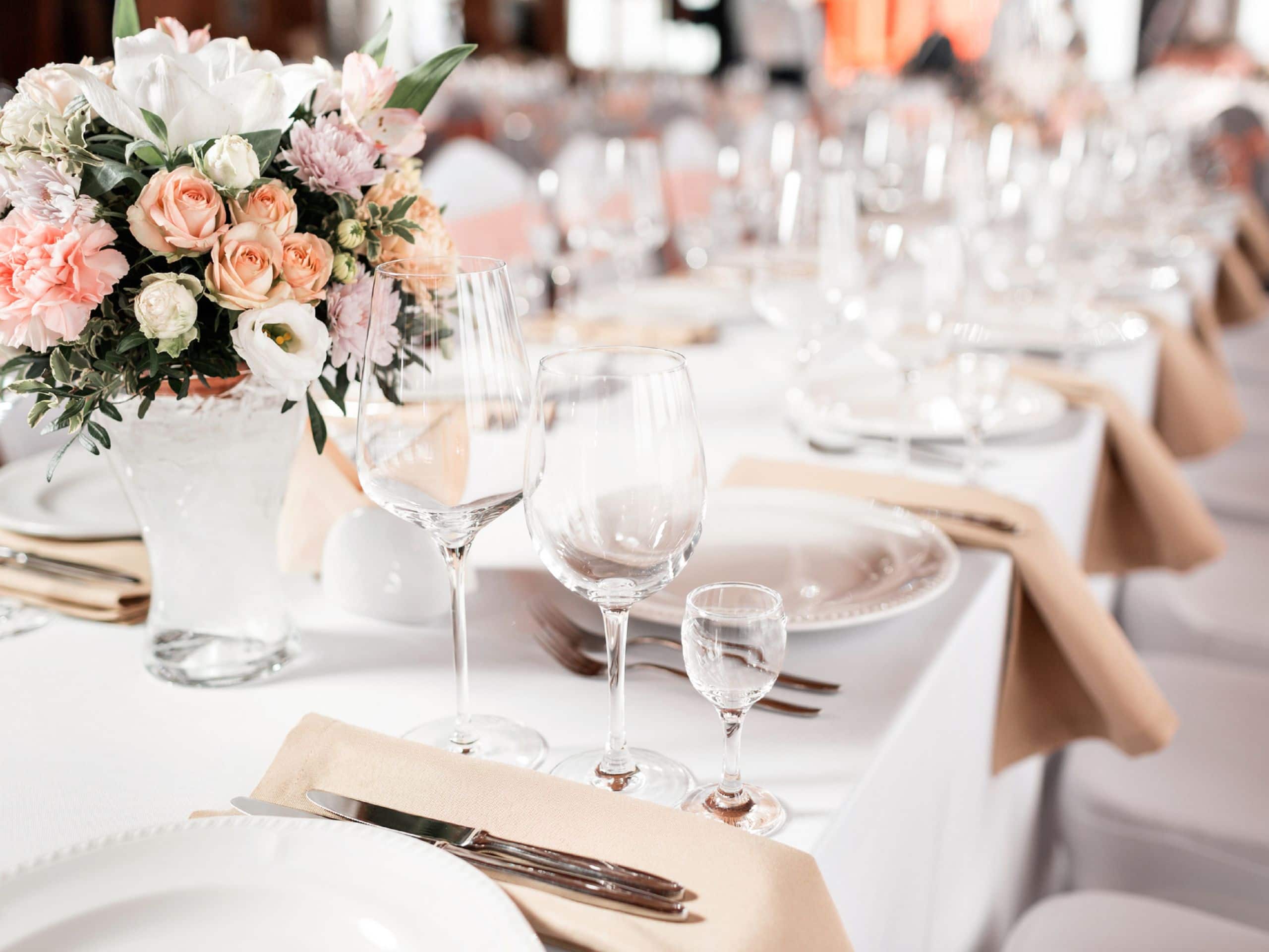 Park Hyatt Beijing Wedding Table Setup