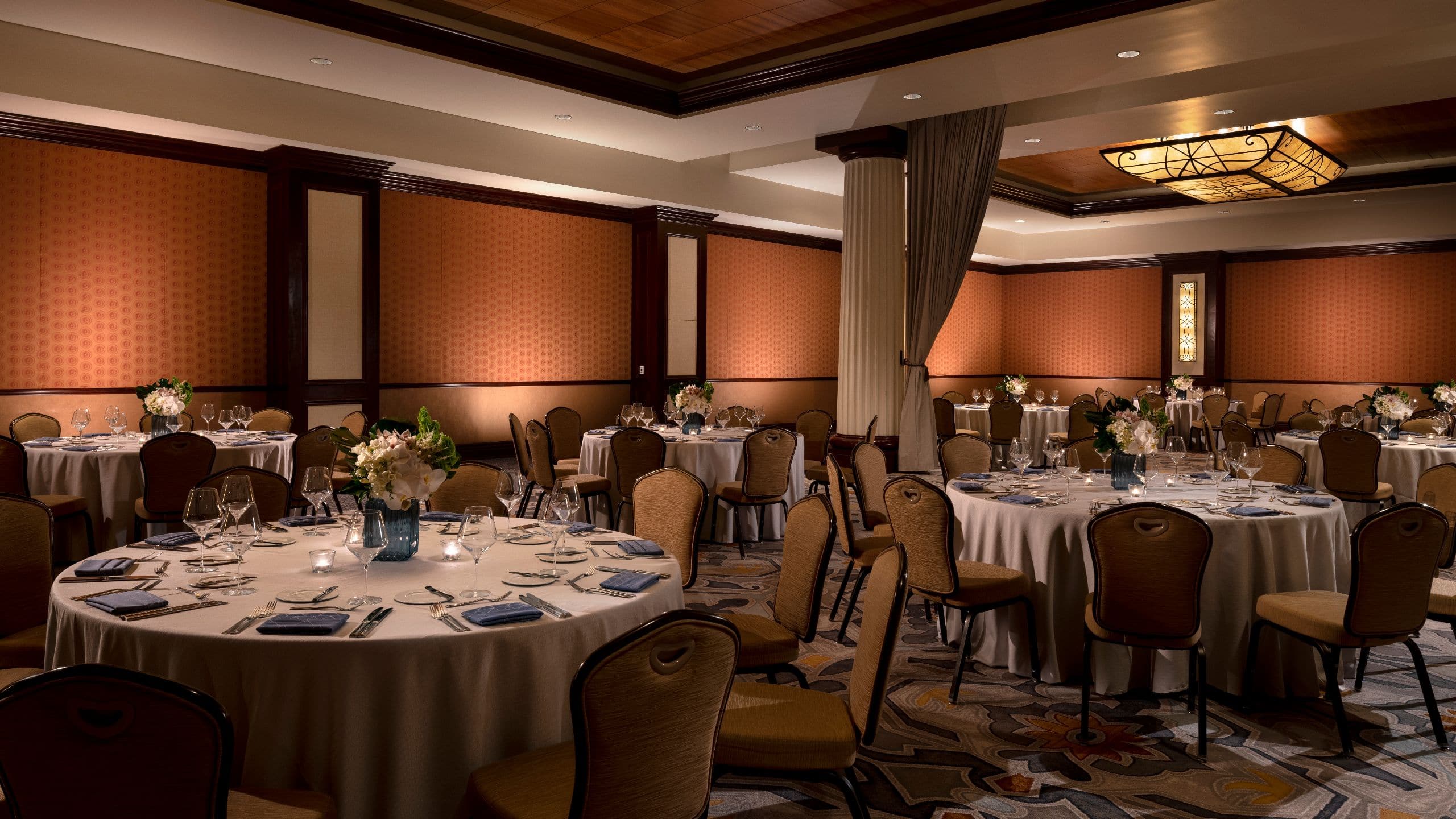 Hyatt Regency Huntington Beach Resort and Spa Mariners Banquet Setup