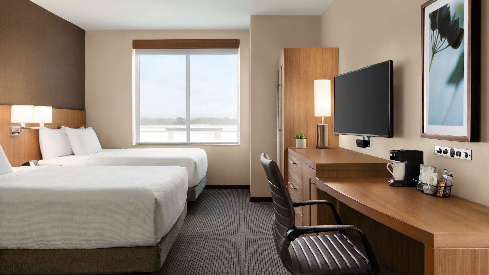 Hyatt Place Virginia Beach Town Center Two Queens Guestroom