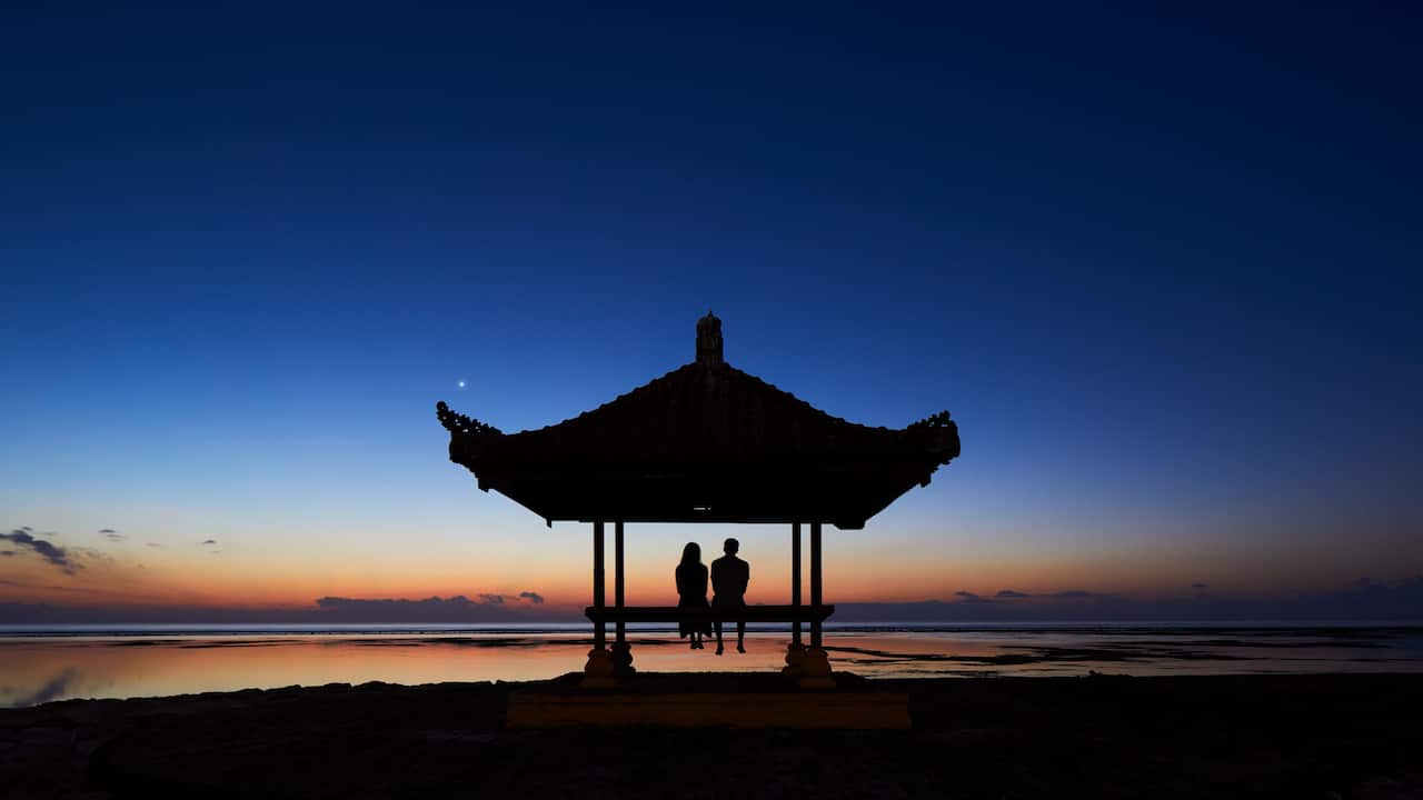 Sunrise at Sanur Beach