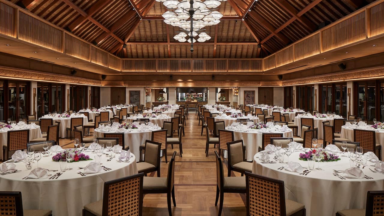 Wantilan Ballroom Banquet Setup