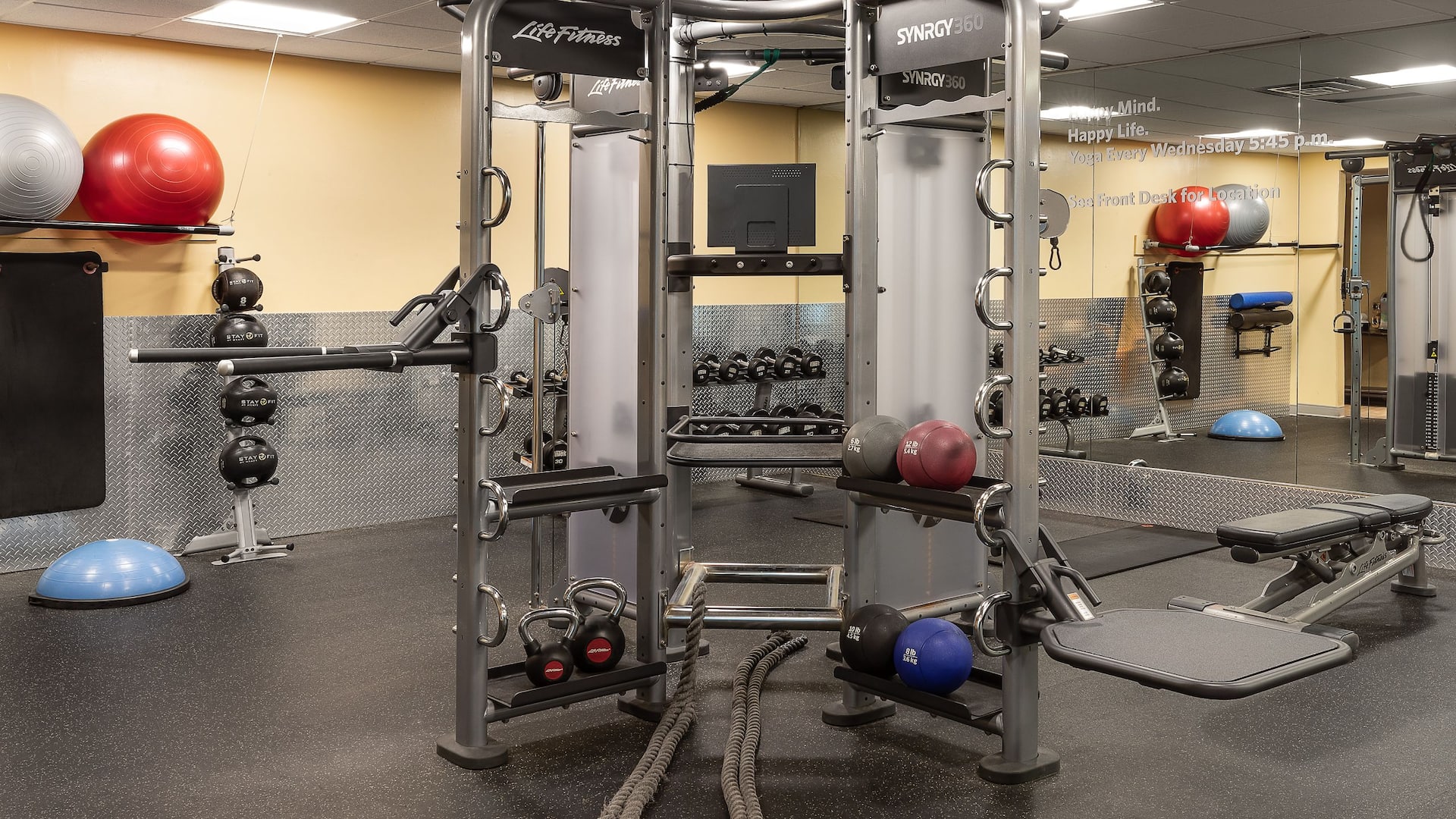 Hyatt Regency Boston Fitness Room Equipment