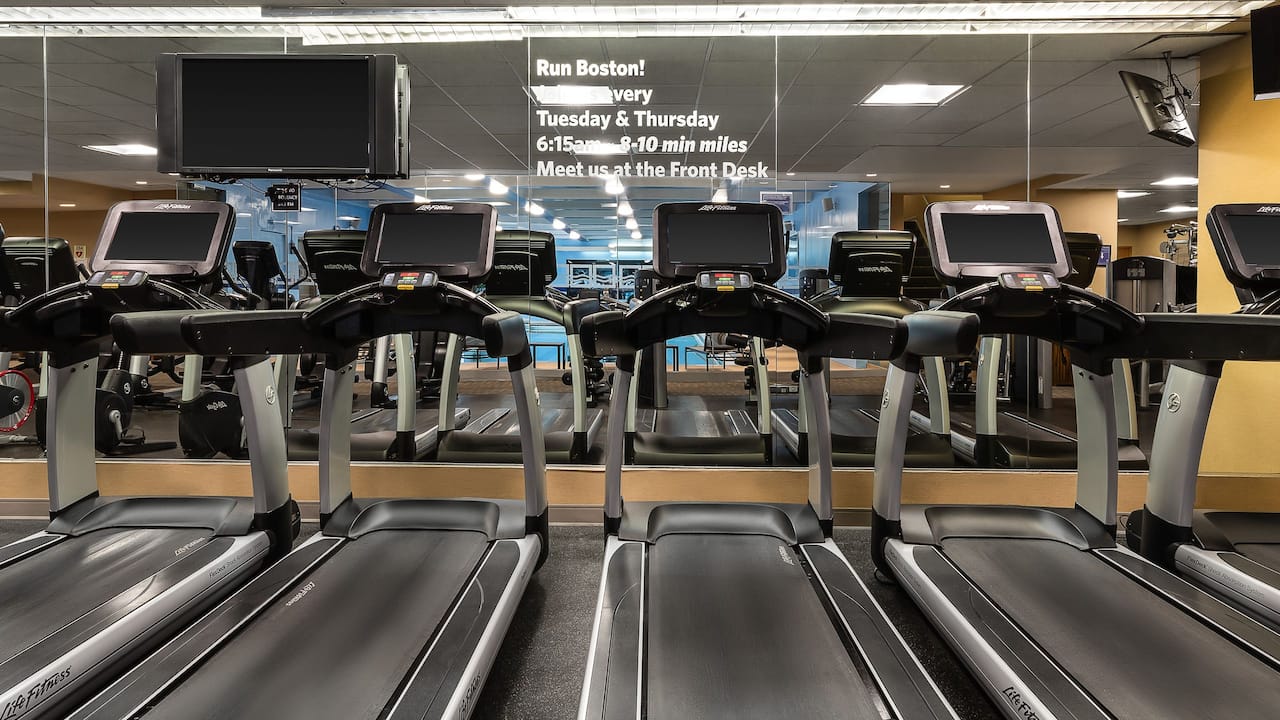 Fitness Room Treadmills
