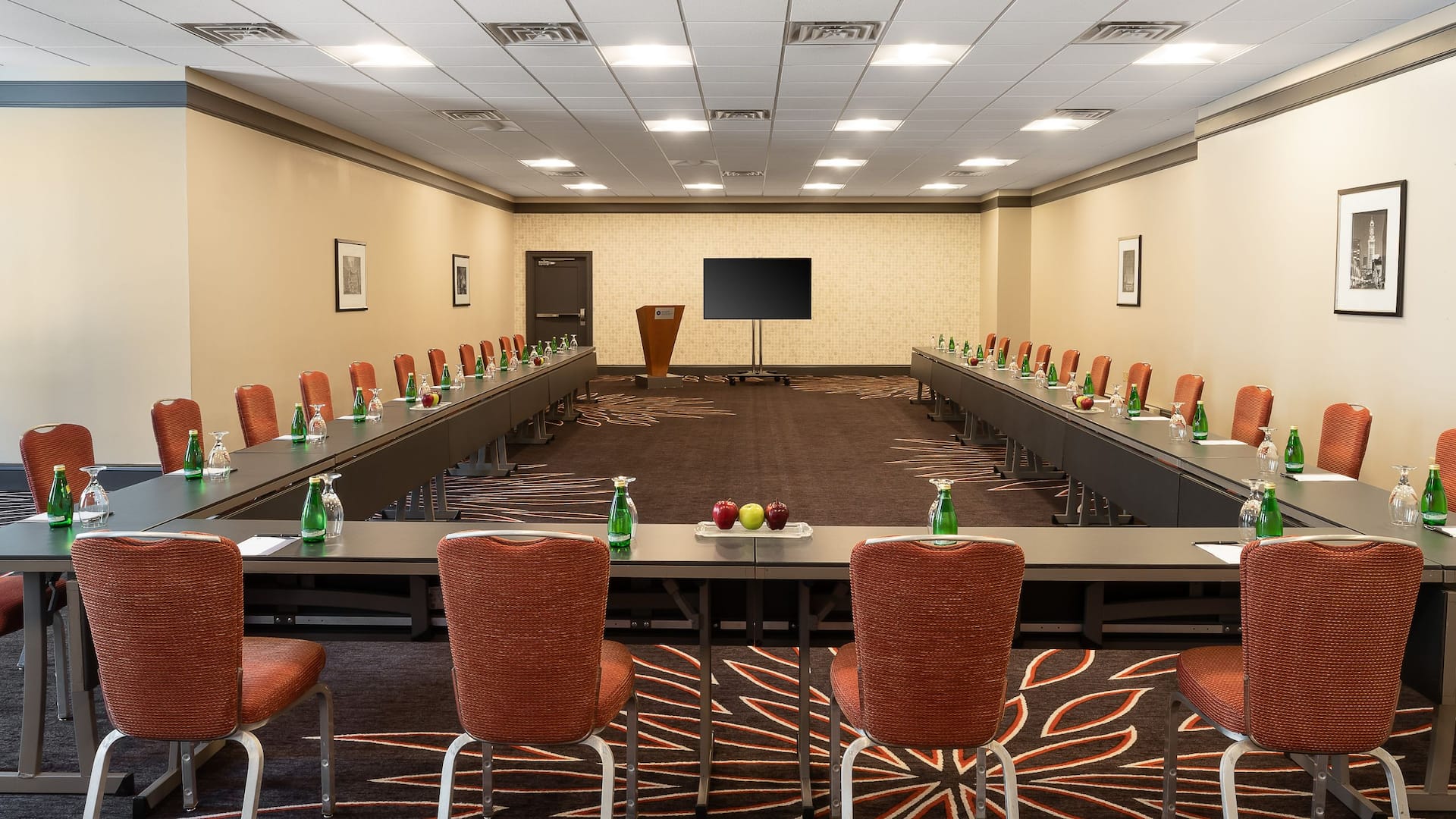 2 of 3 Hyatt Regency Boston Nantucket U Shape Setup