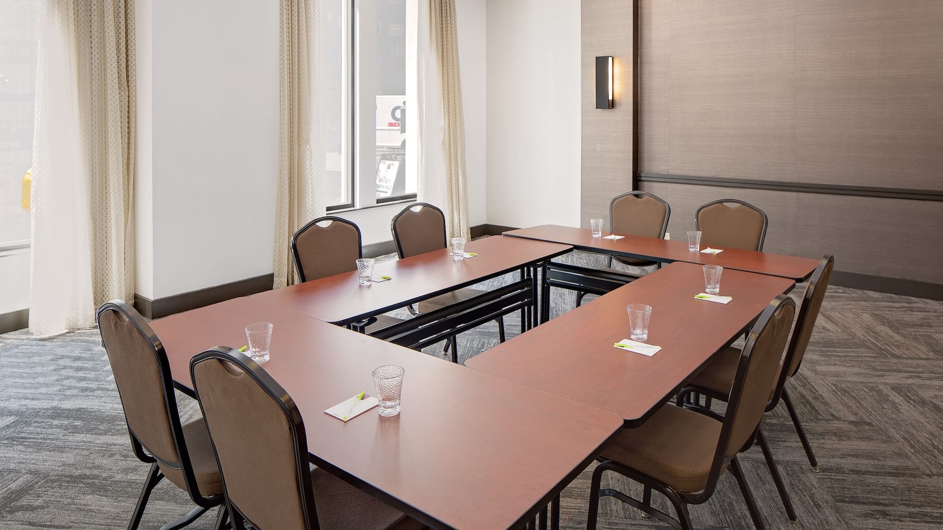 1 of 4 Hyatt Place New Orleans/Convention Center Meeting Room Square Setup