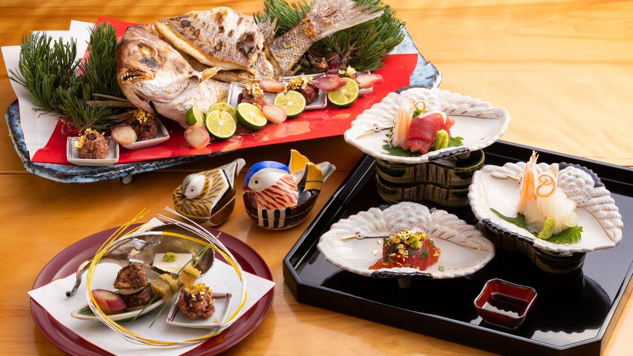 Touzan Dinner Course