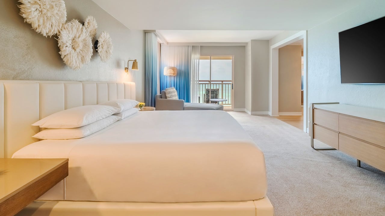 Ocean Front Luxury Suite Master Bedroom