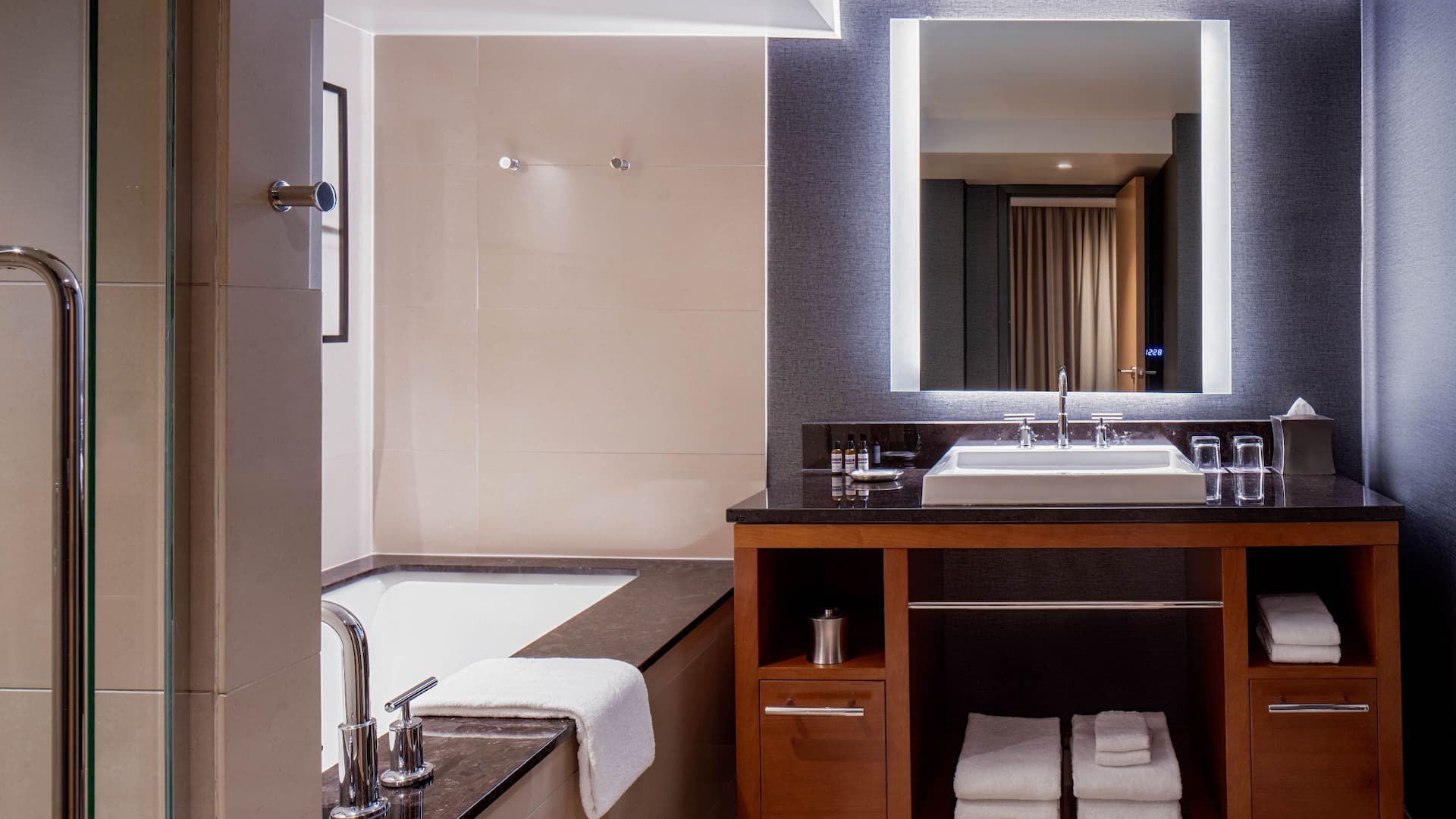 第 6，共 15 Hyatt Regency Crystal City at Reagan National Airport Med Suite Bathroom