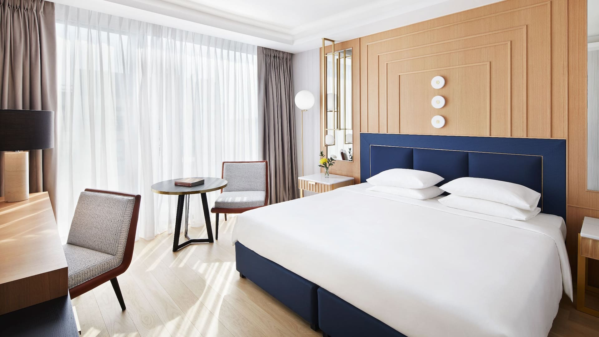 1 of 6 Grand Hyatt Athens Deluxe King Guestroom