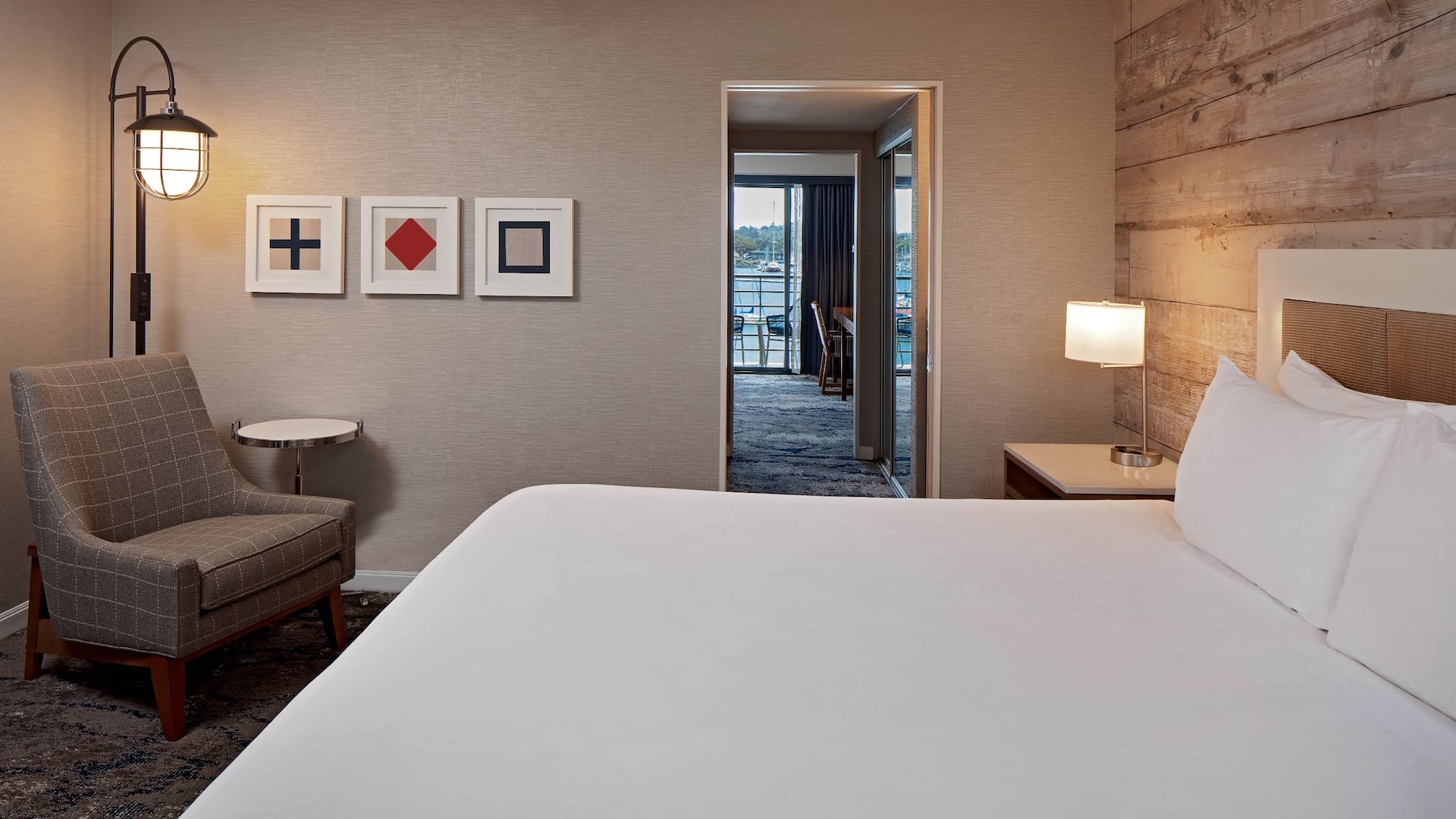 Hyatt Regency Mission Bay Spa and Marina Bayside King Bedroom