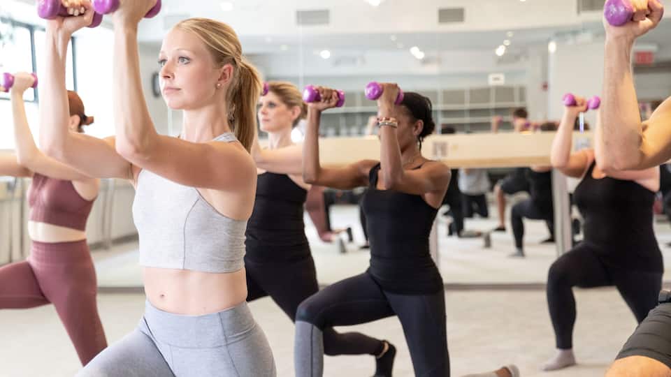 Exhale Barre and Cardio Class