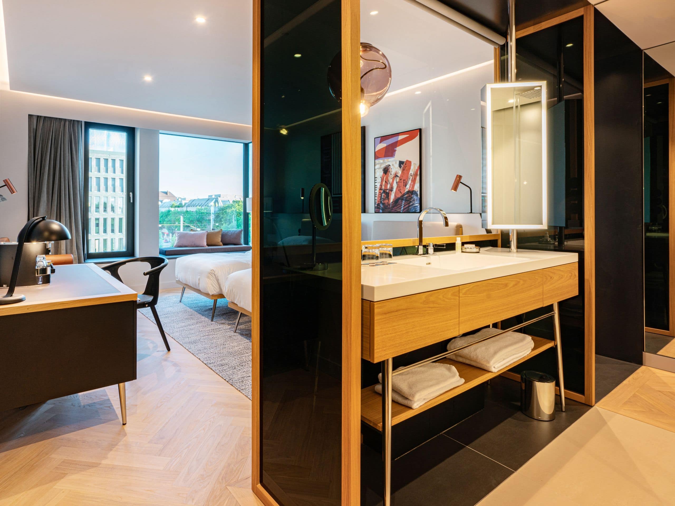 Andaz Munich Schwabinger Tor Twin Bedroom