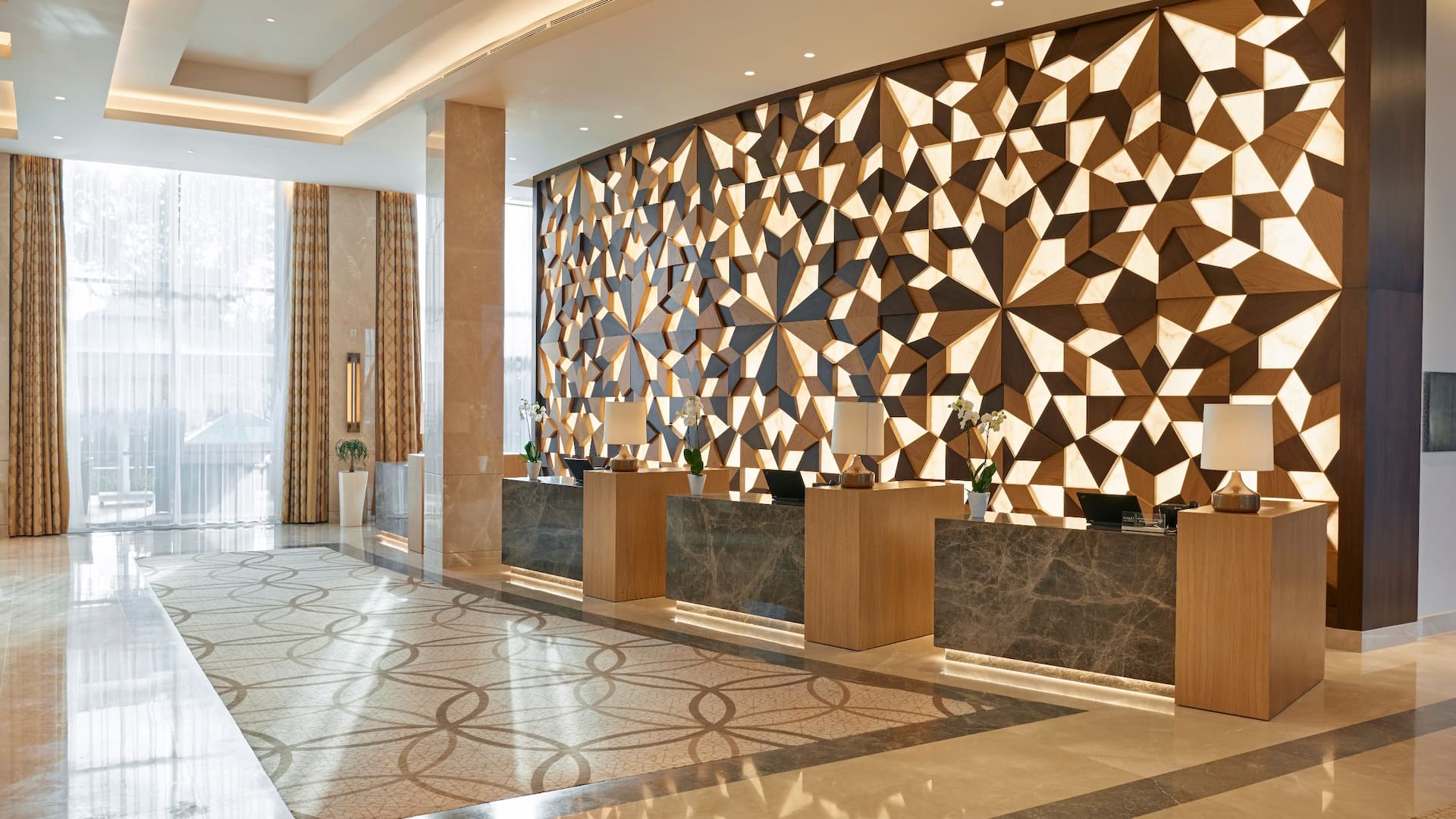 Hyatt Regency Tashkent Lobby Front Desk