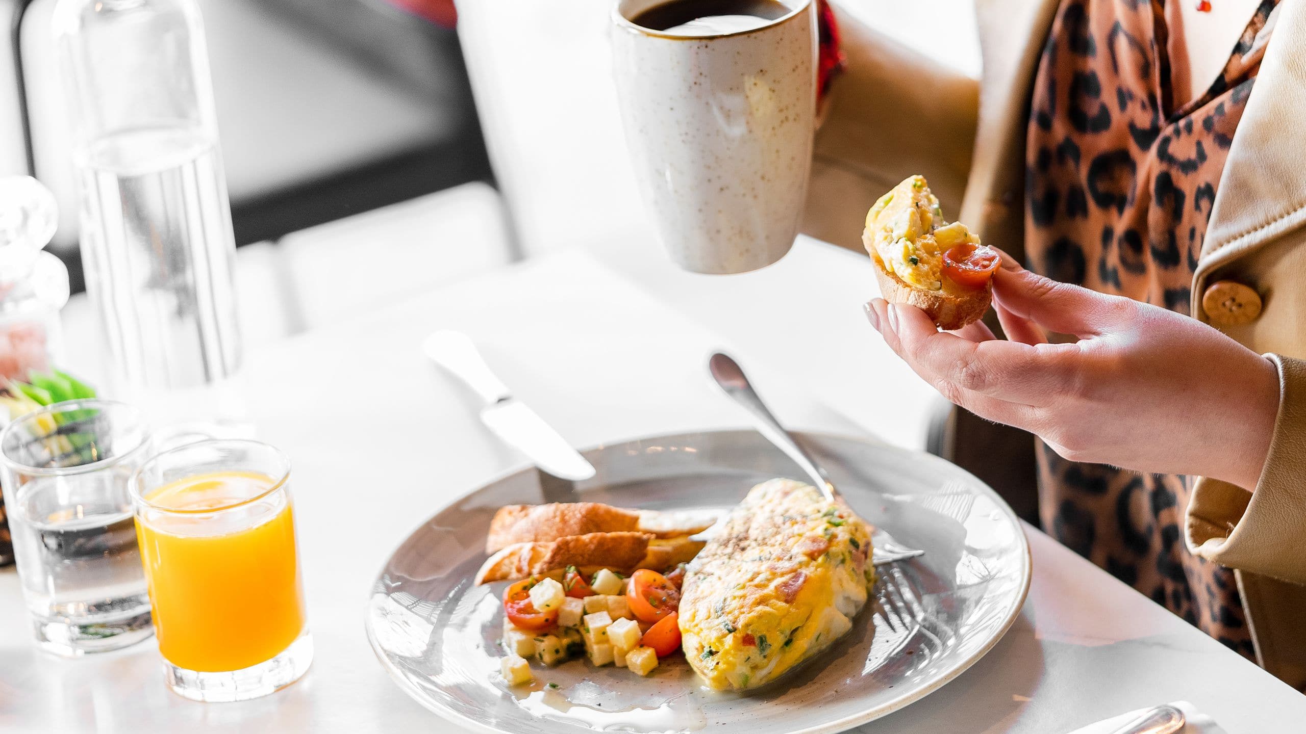 Hyatt Centric Las Condes Santiago Breakfast at Restaurant