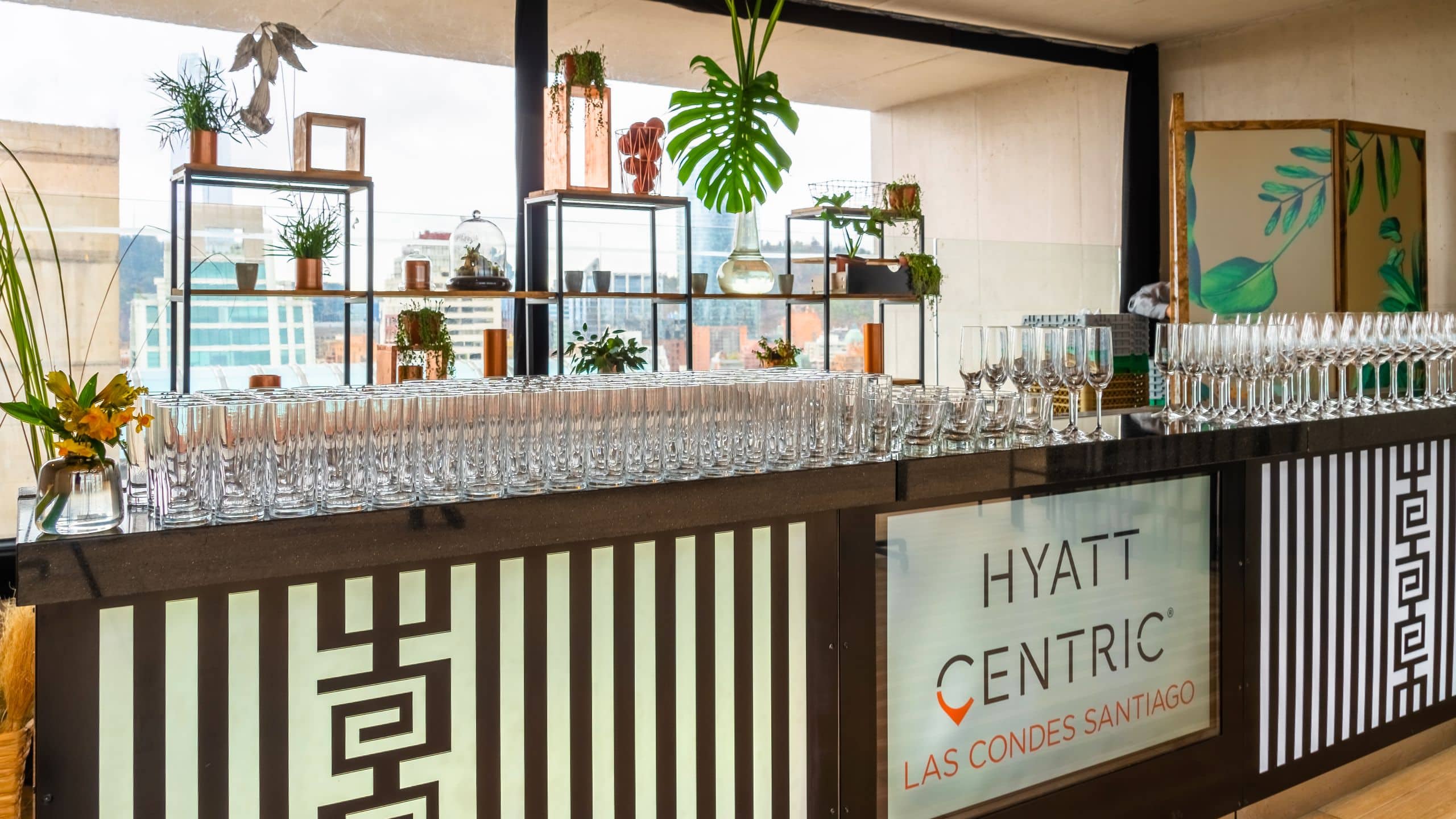 Hyatt Centric Las Condes Santiago Rooftop Bar