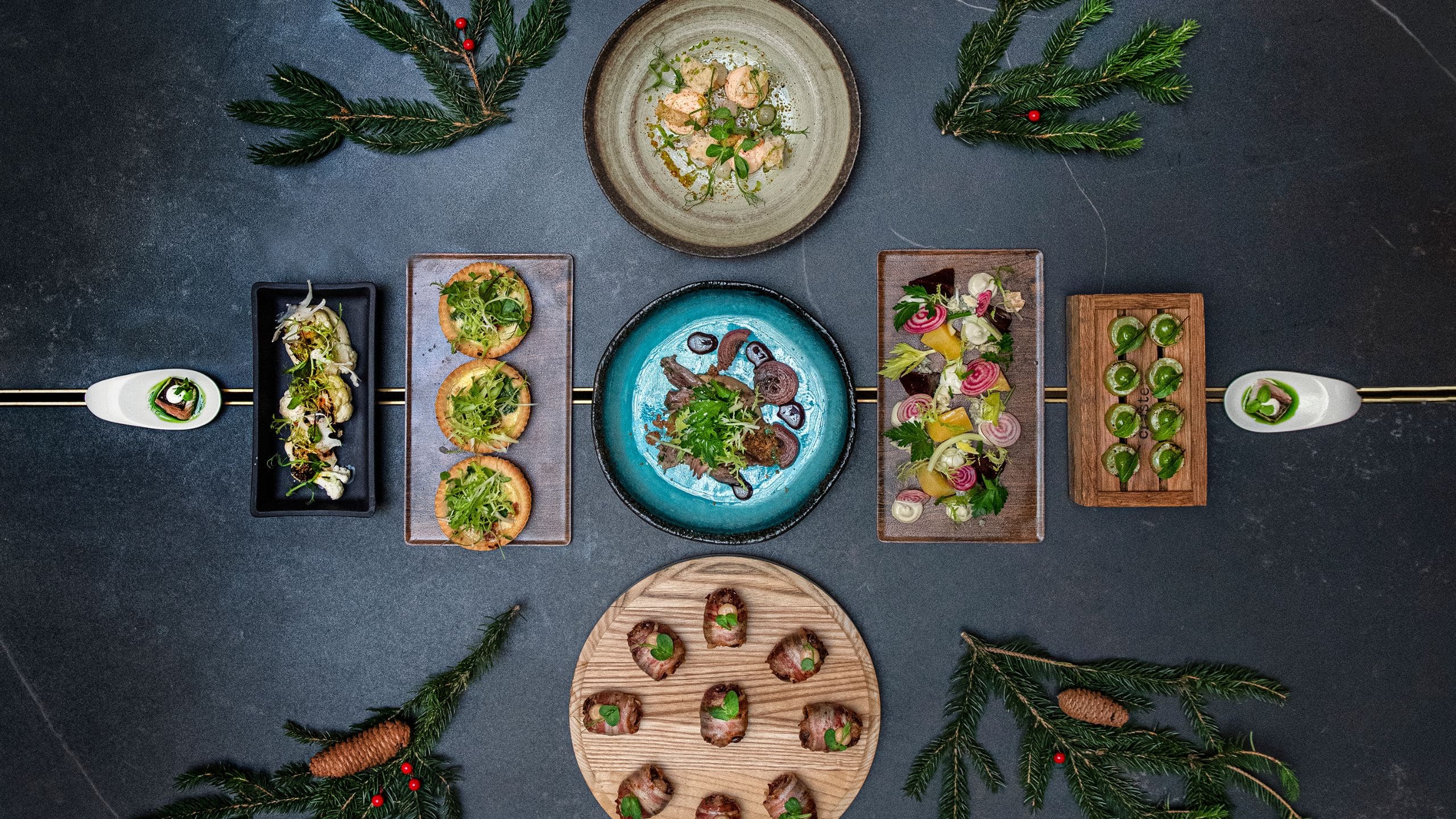 Andaz London Liverpool Street Christmas Private Dining Canapes Starters