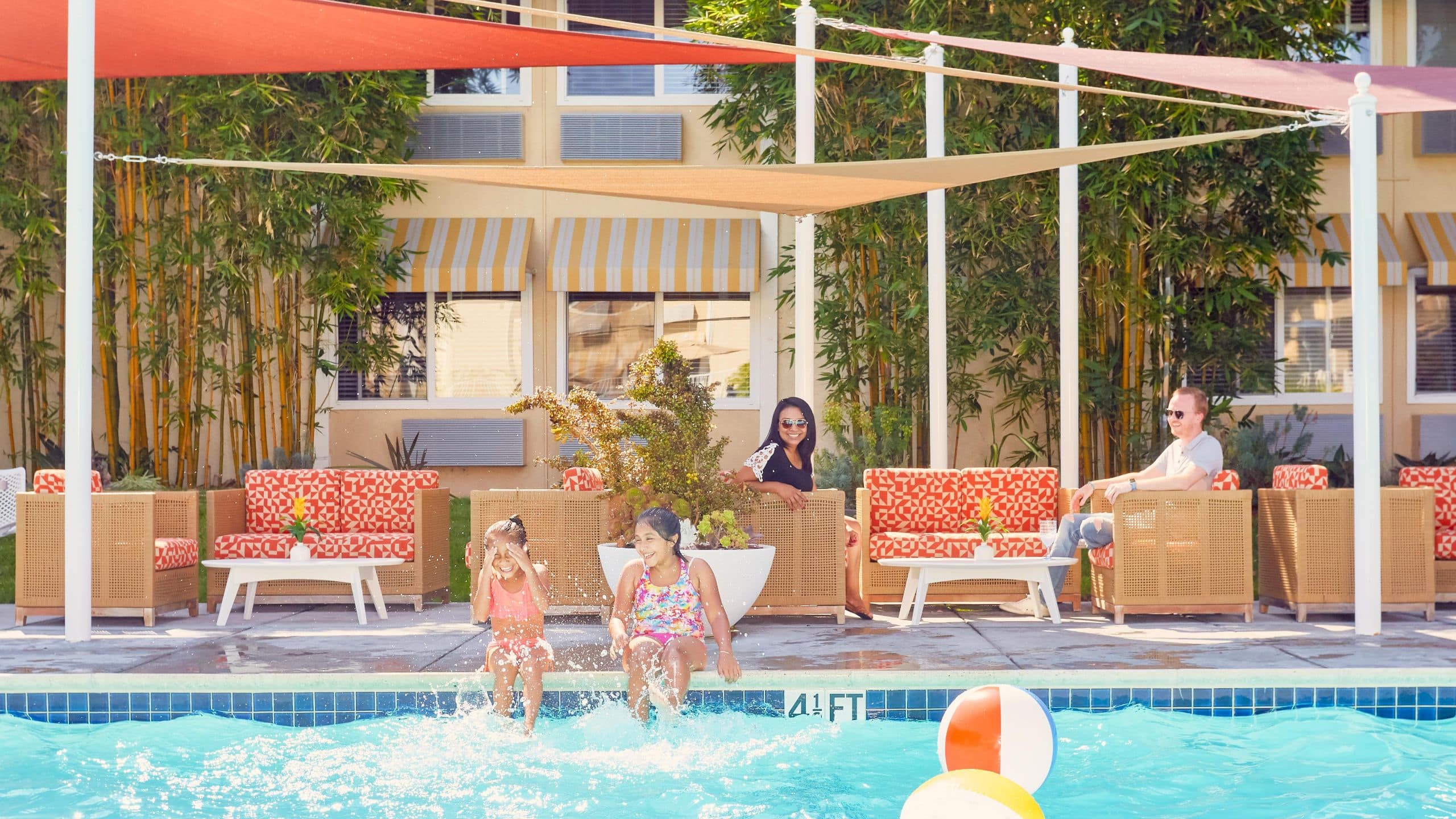 Wild Palms Hotel Family Pool Lifestyle