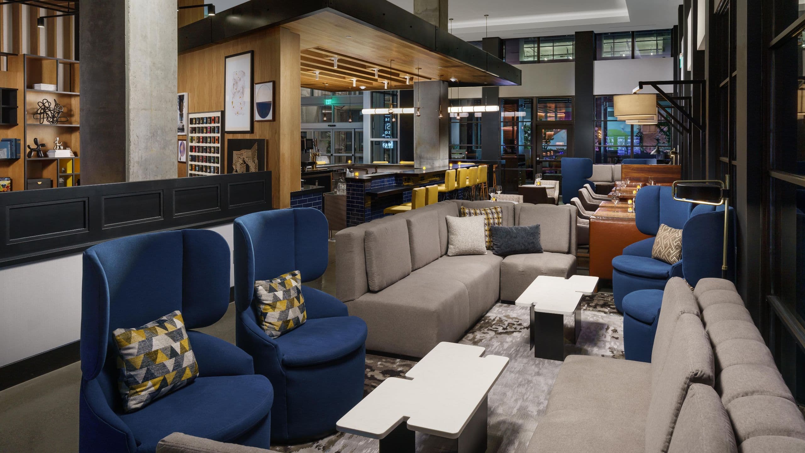 4 of 6 Hyatt Centric Mountain View Fairchilds Lounge Seating