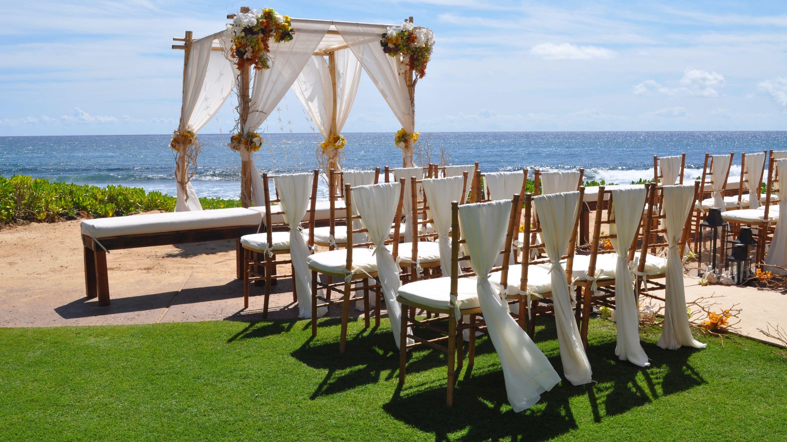 Grand Hyatt Kauai Resort & Spa Beach Wedding Ceremony
