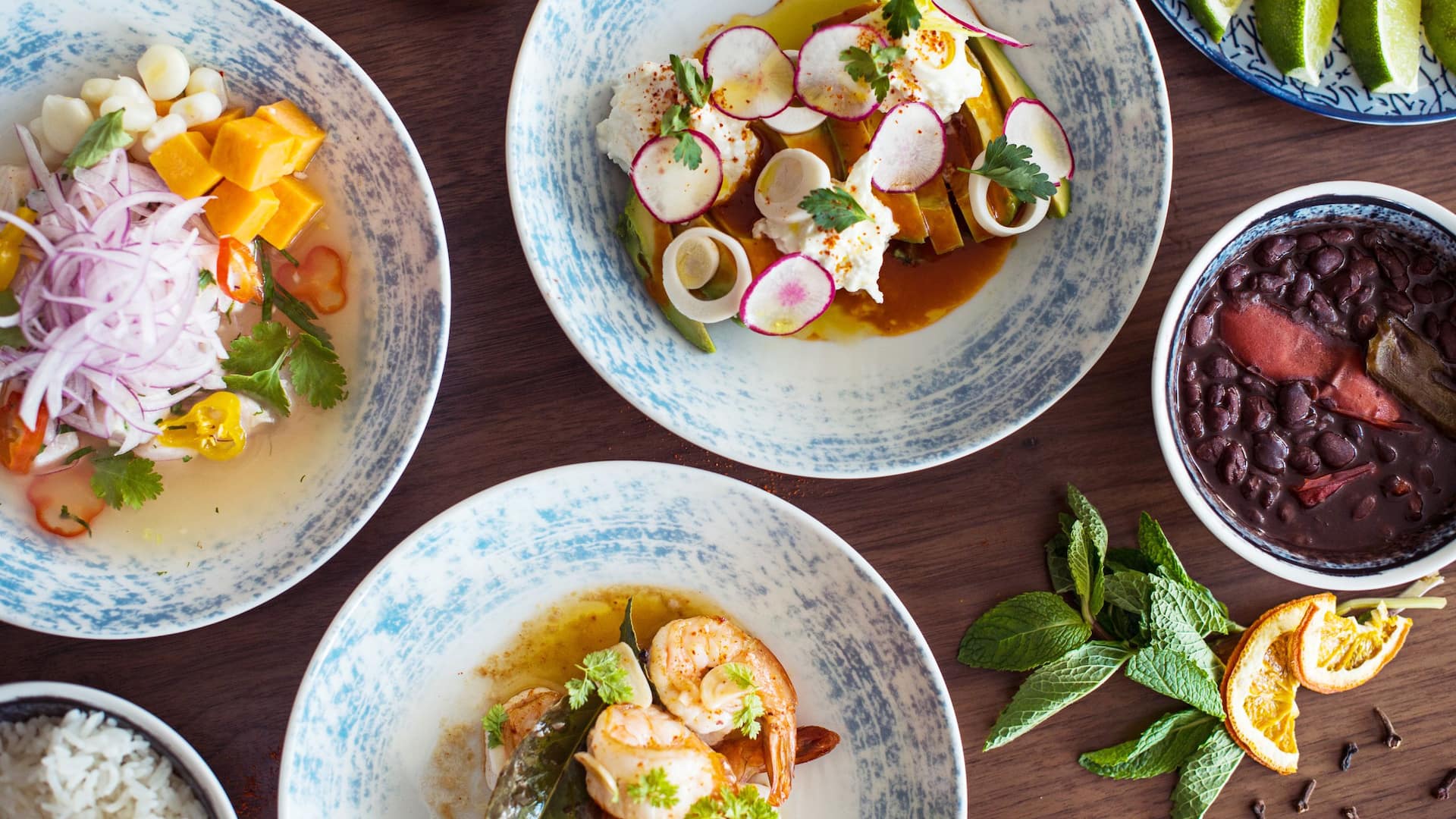 Hyatt Centric Brickell Miami Restaurant Dishes