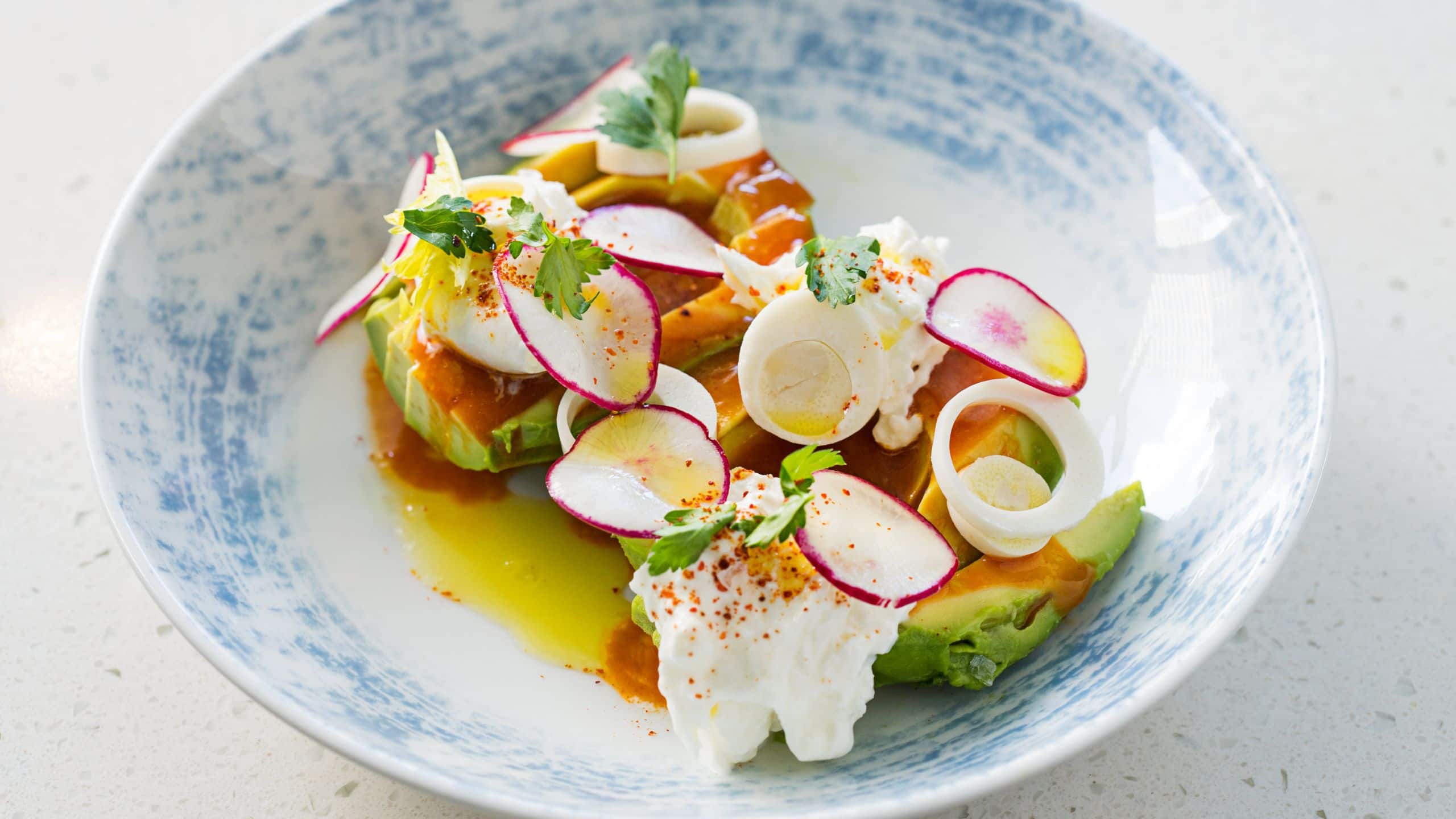 Hyatt Centric Brickell Miami Ensalada De Aguacate Burrata