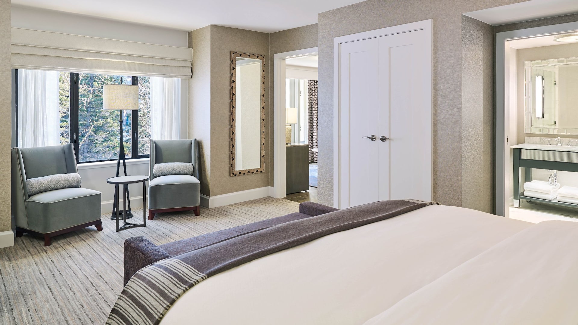 2 of 5 Grand Hyatt Vail King Mountain View Suite Bedroom