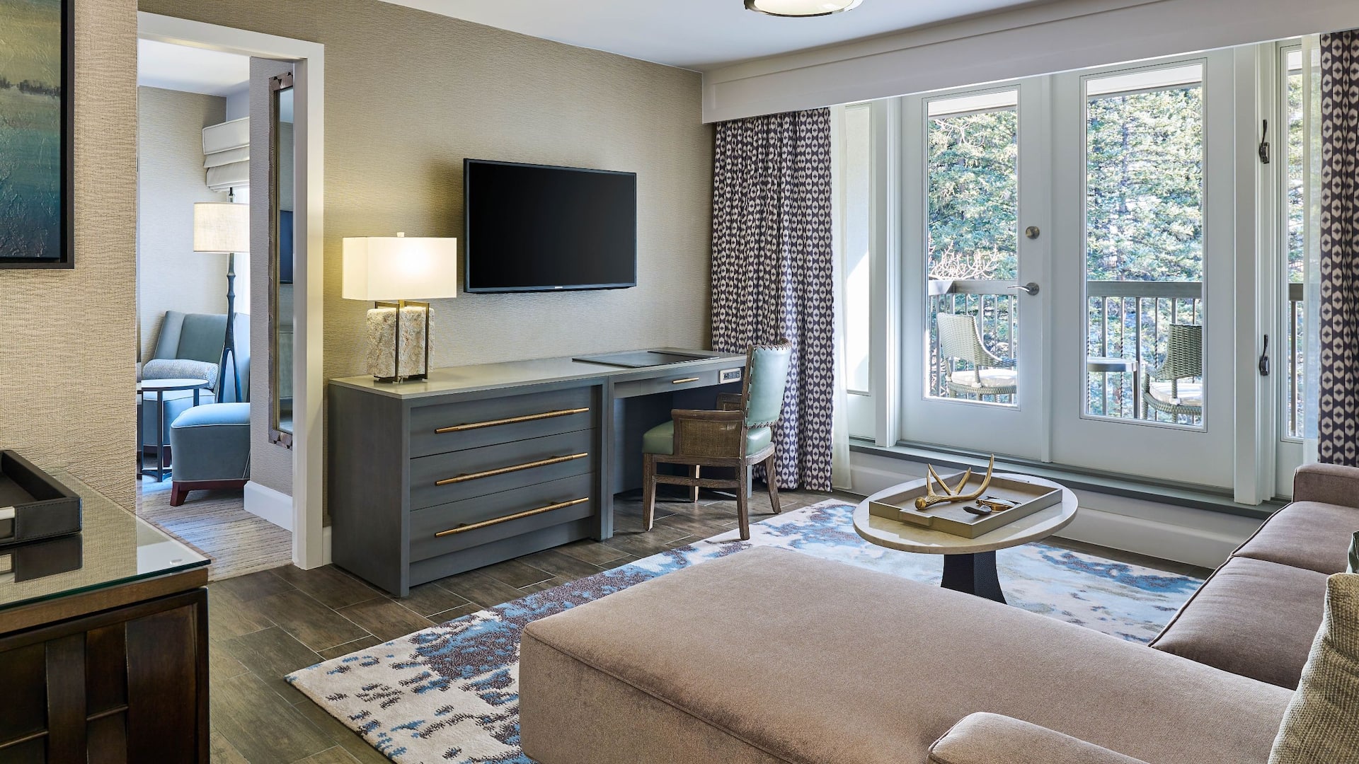 1 of 5 Grand Hyatt Vail King Mountain View Suite Living Area