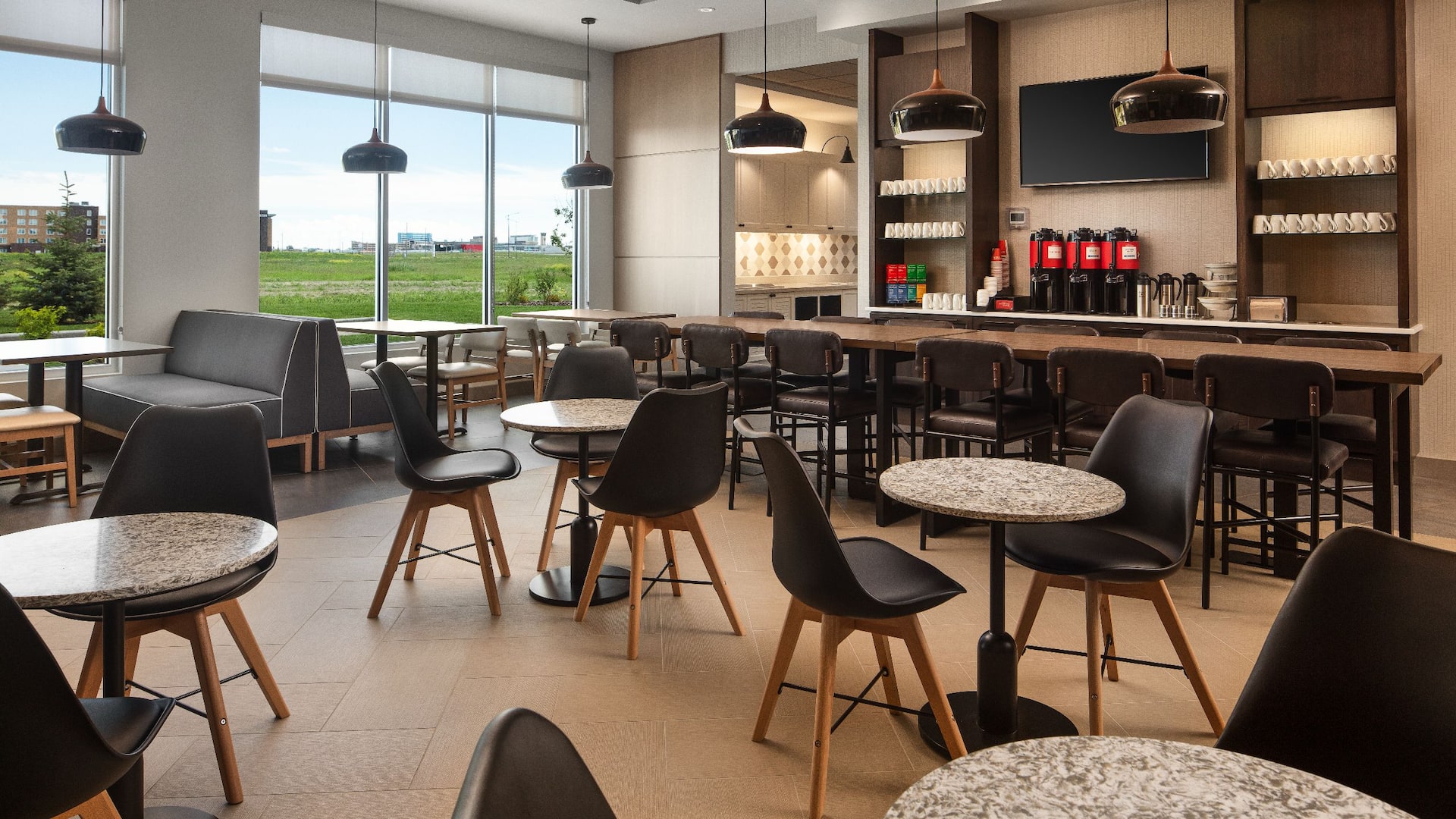 1 of 1 Hyatt Place Calgary Airport Breakfast Area