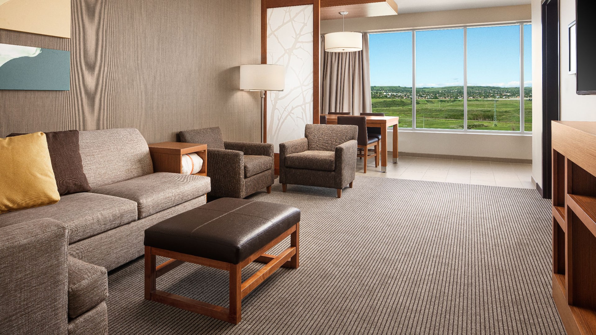 Hyatt Place Calgary Airport Suite Living Room