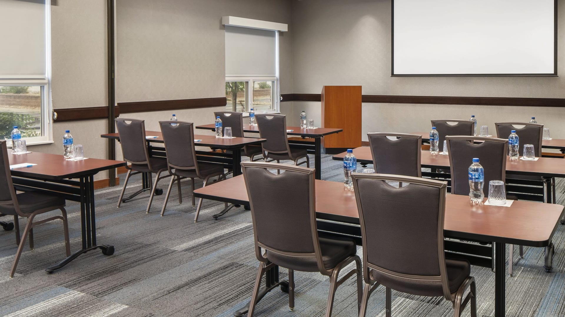 1 of 2 Hyatt House Boulder/Broomfield Meeting Room Classroom Setup